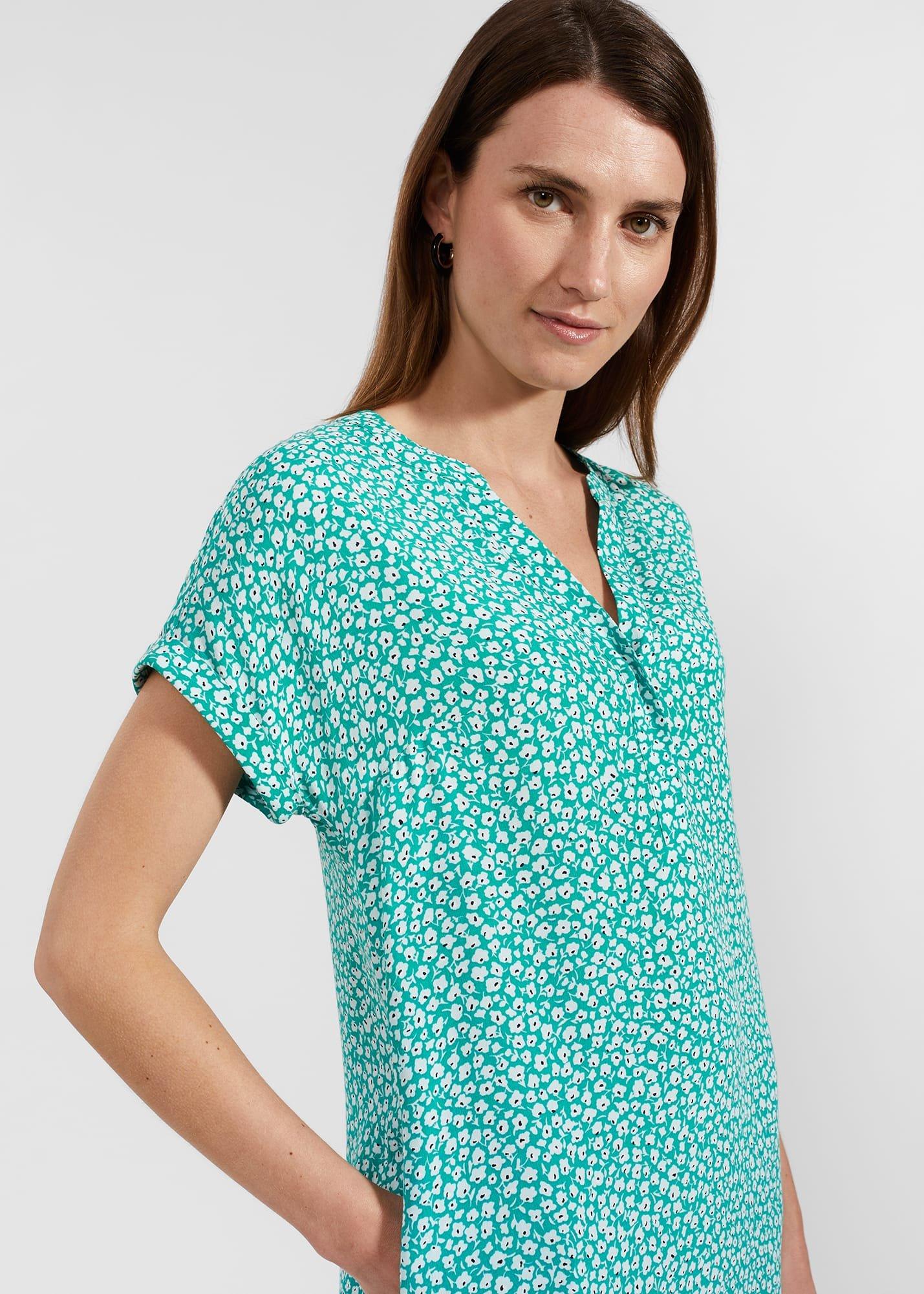 Cindy Dress, Aruba Green, hi-res