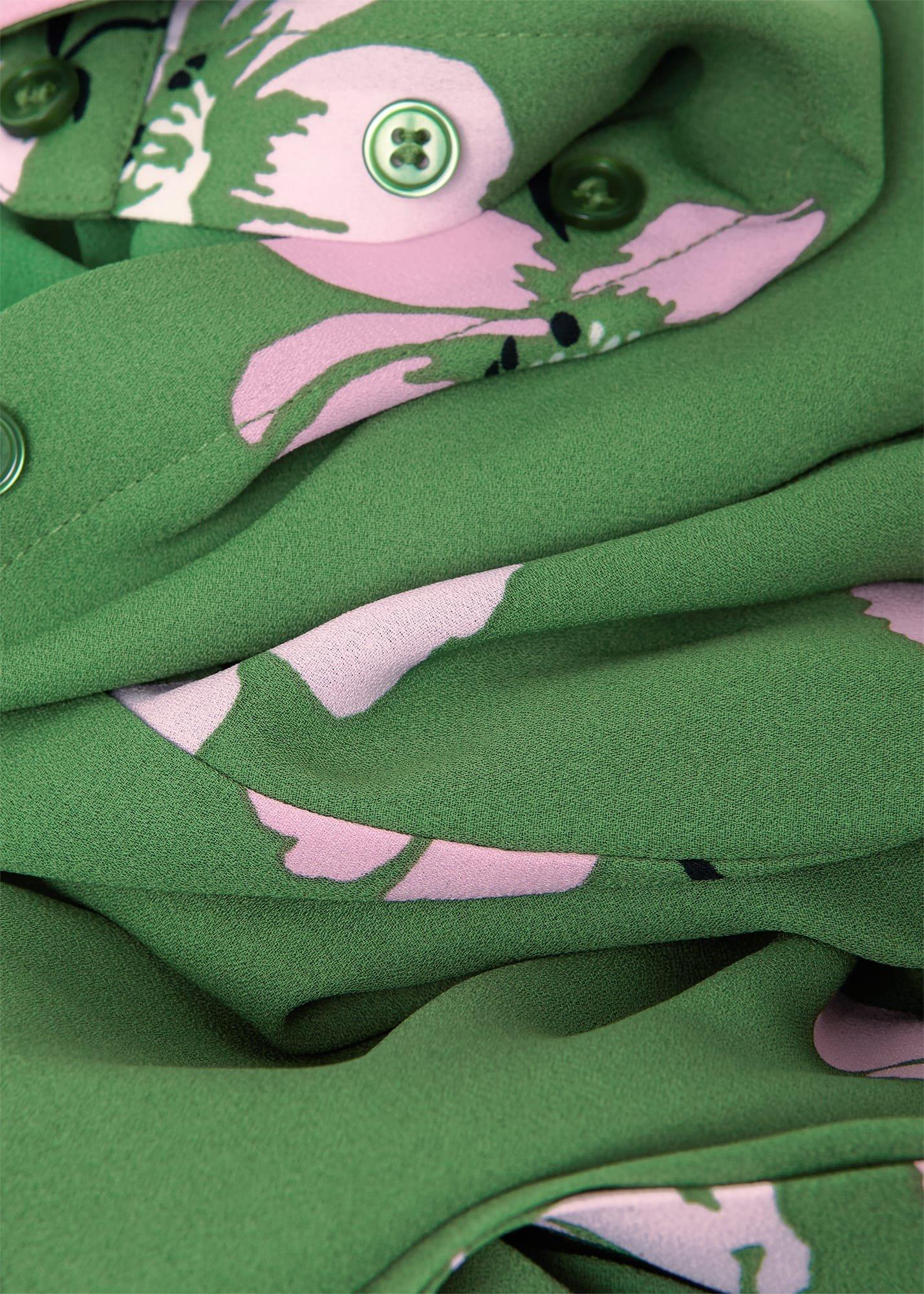 Petite Savannah Dress, Green Multi, hi-res