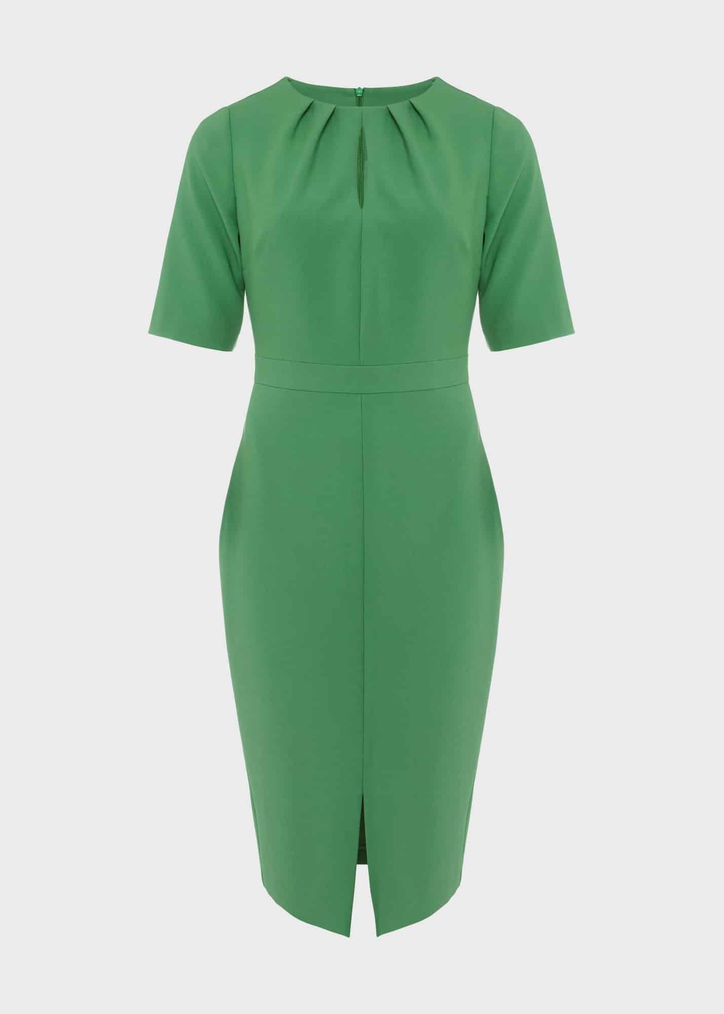 Tillie Dress, Pea Green, hi-res