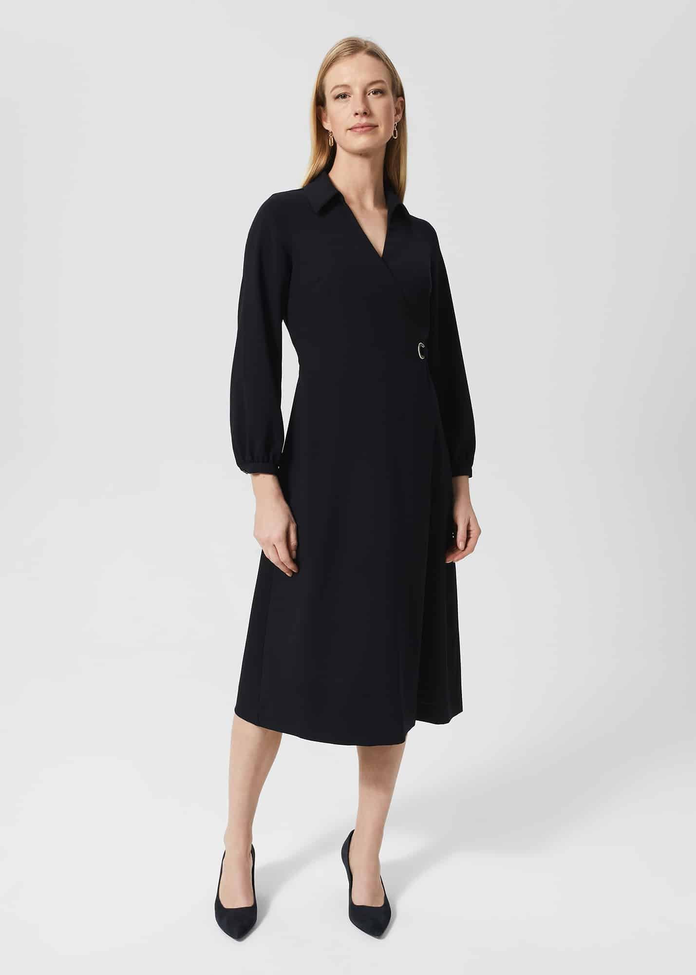 Mona Dress, Navy, hi-res
