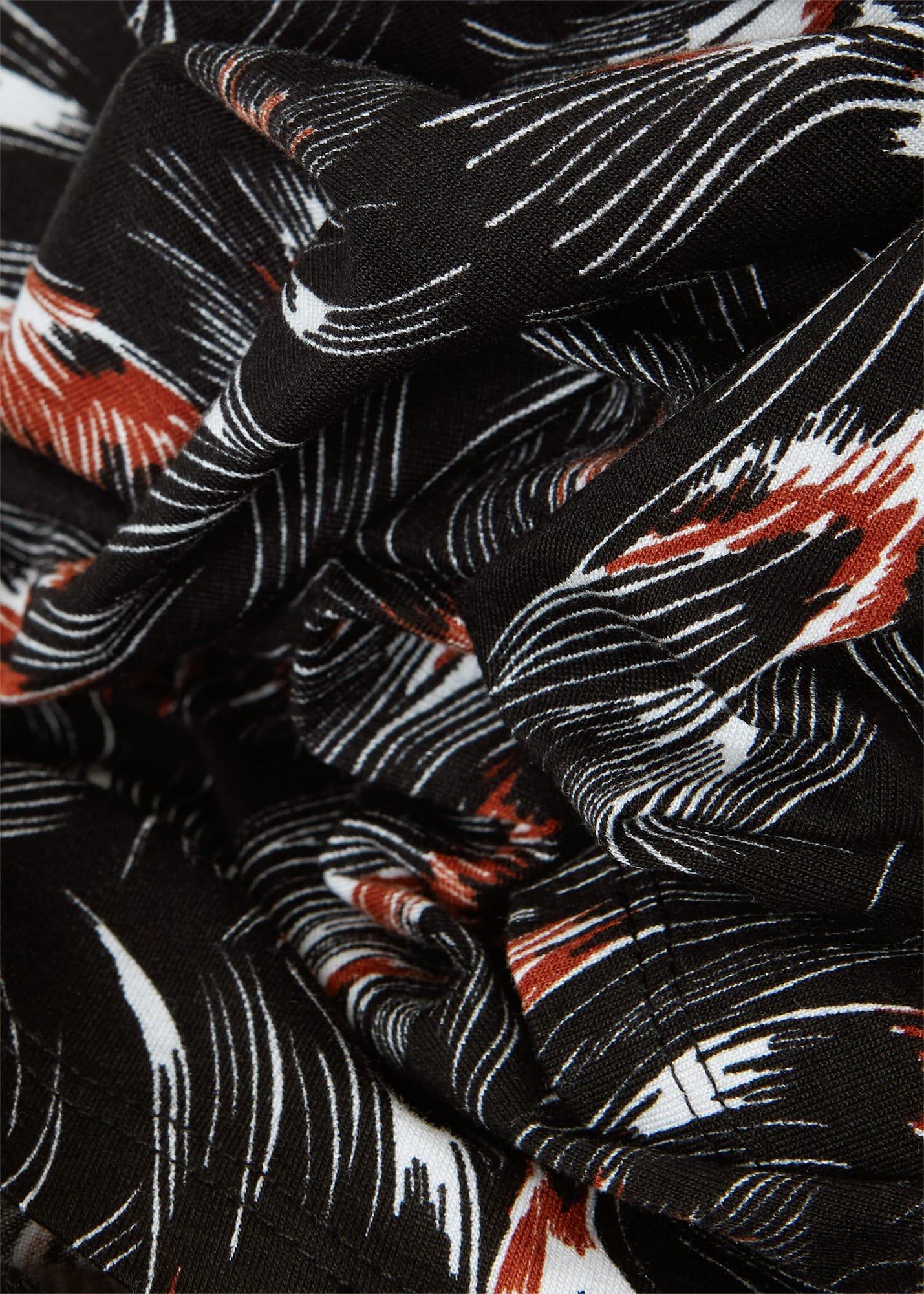 Nala Jersey Dress, Black Multi, hi-res