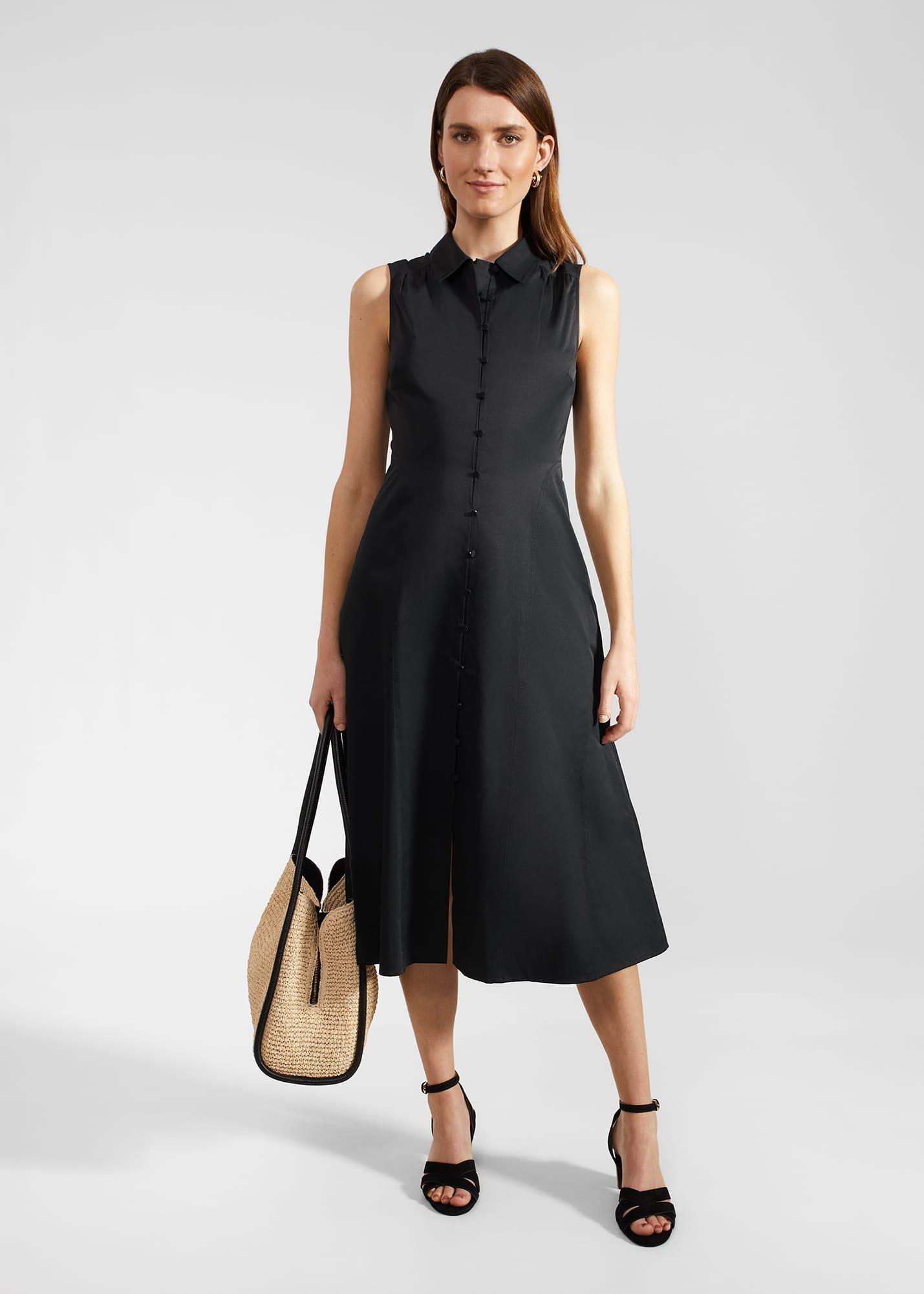 Cathleen Dress, Black, hi-res