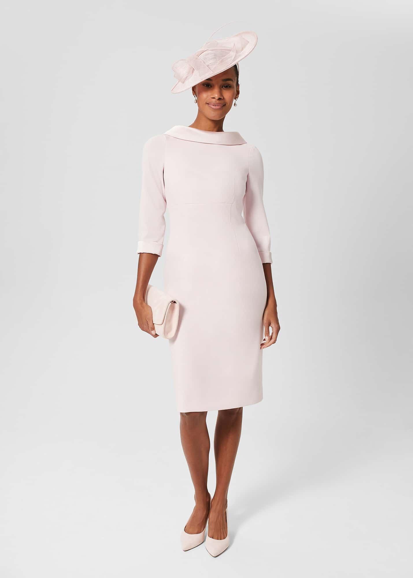 Rhianne Shift Dress, Pale Pink, hi-res