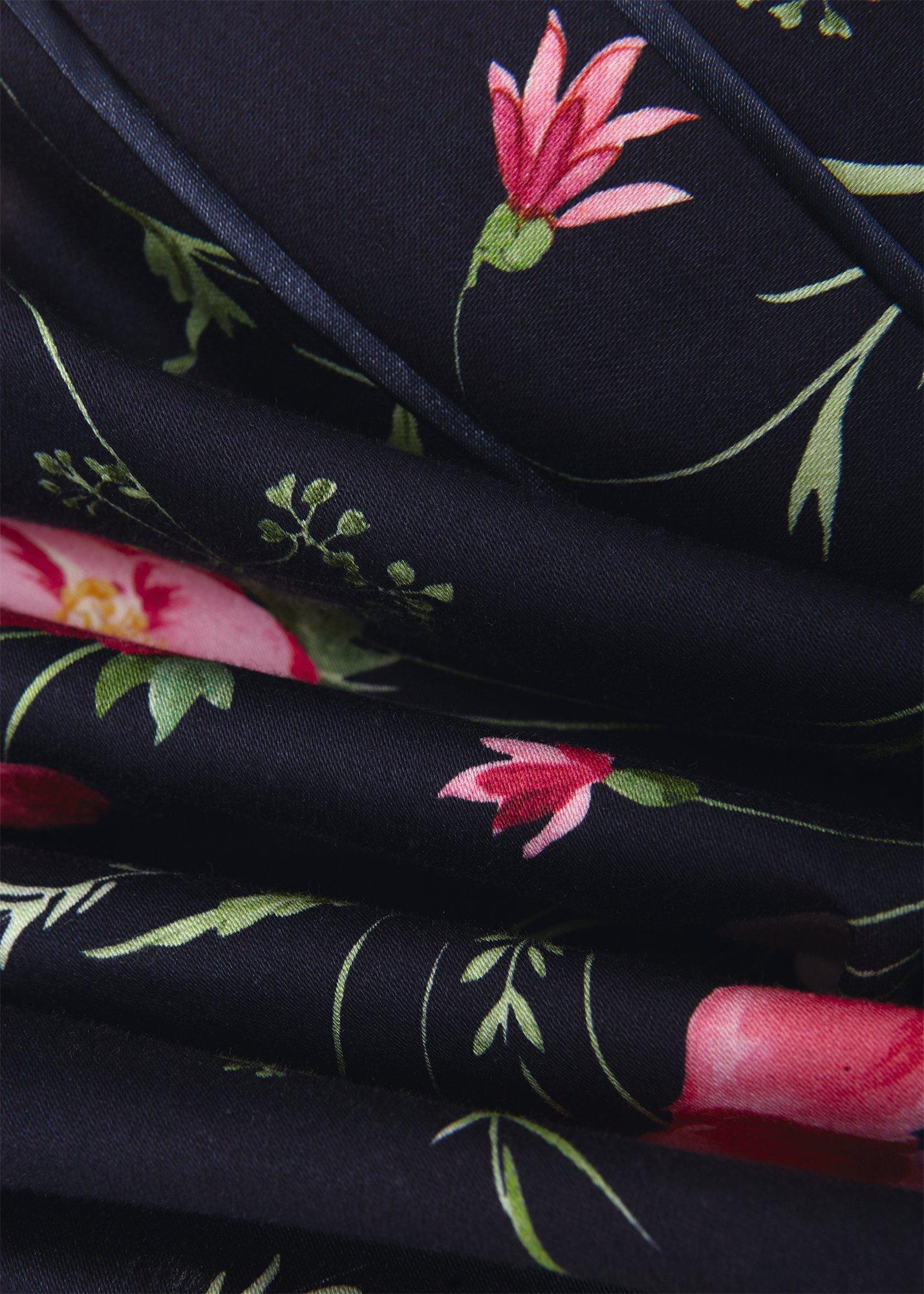 Kassandra Fit And Flare Dress, Navy Multi, hi-res