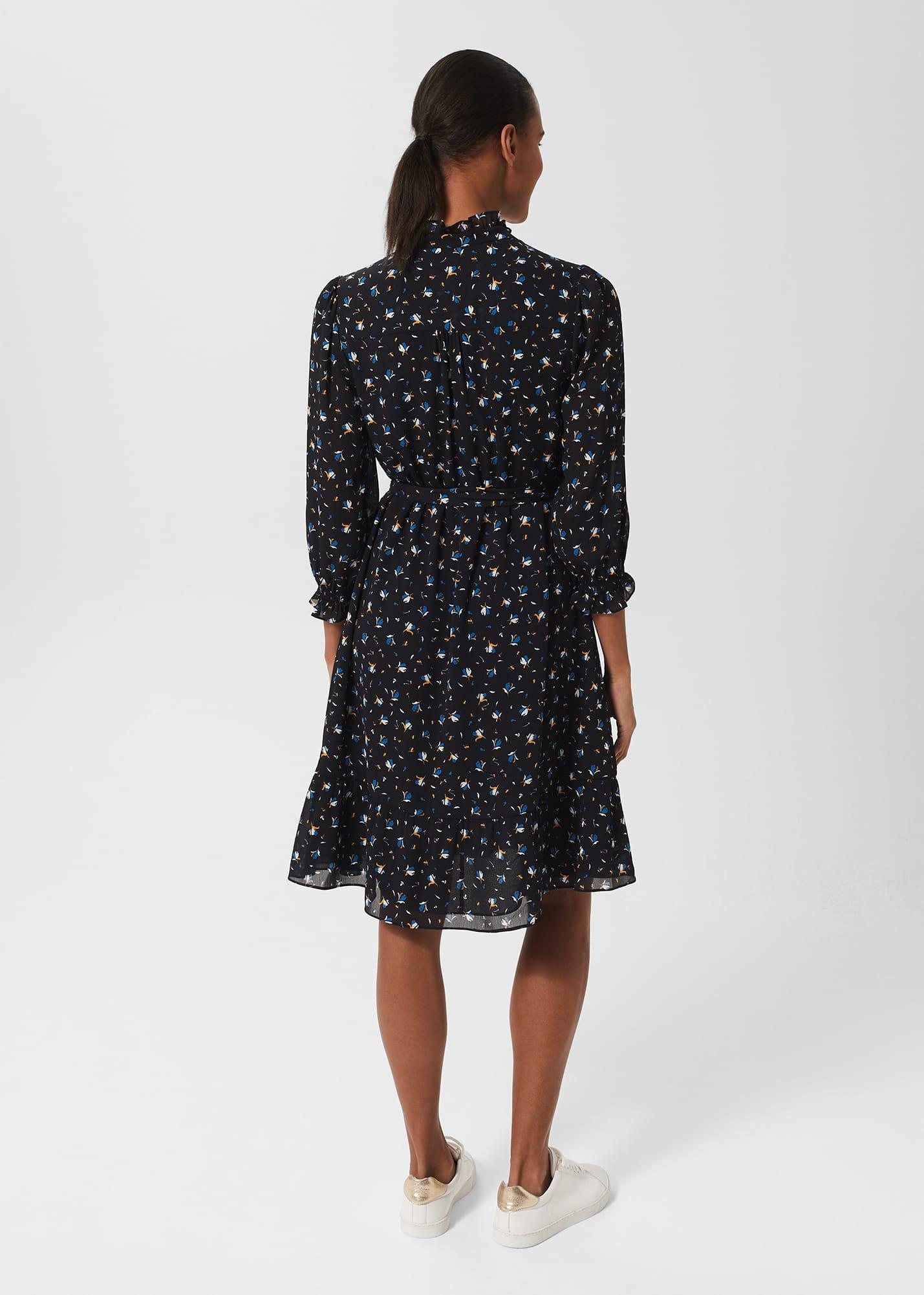 Sabine Dress, Navy Multi, hi-res