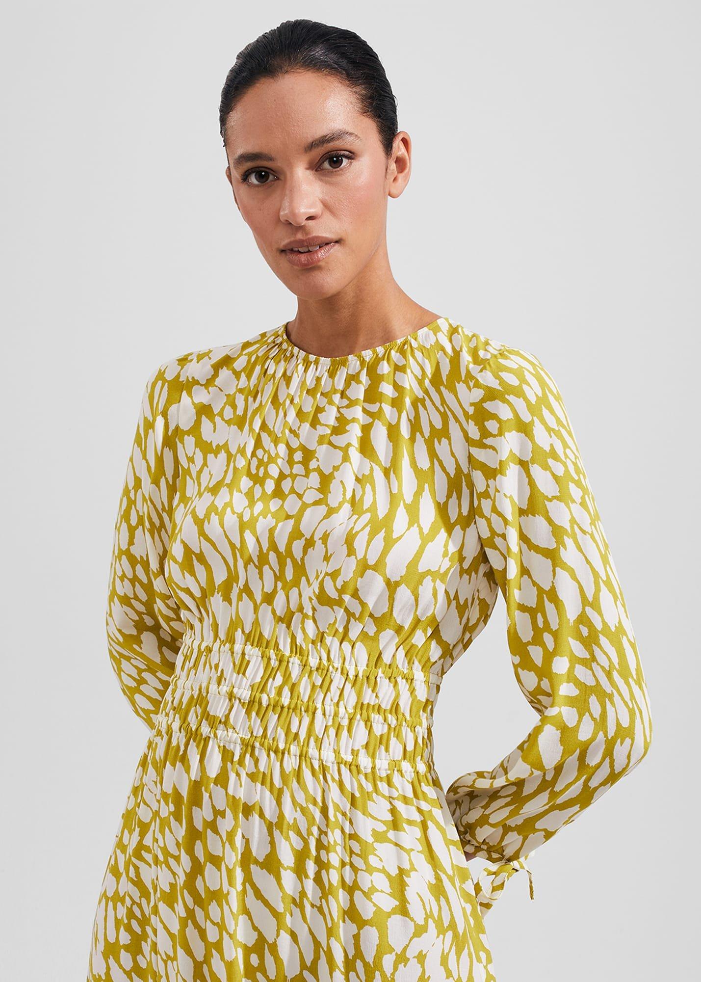 Meredith Dress, Light Olive, hi-res