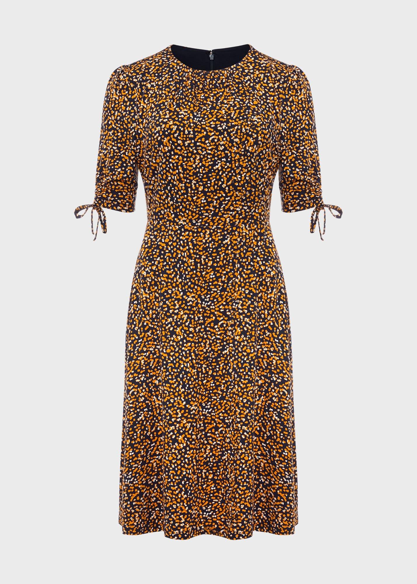 Petite Samantha  Dress, Navy Multi, hi-res