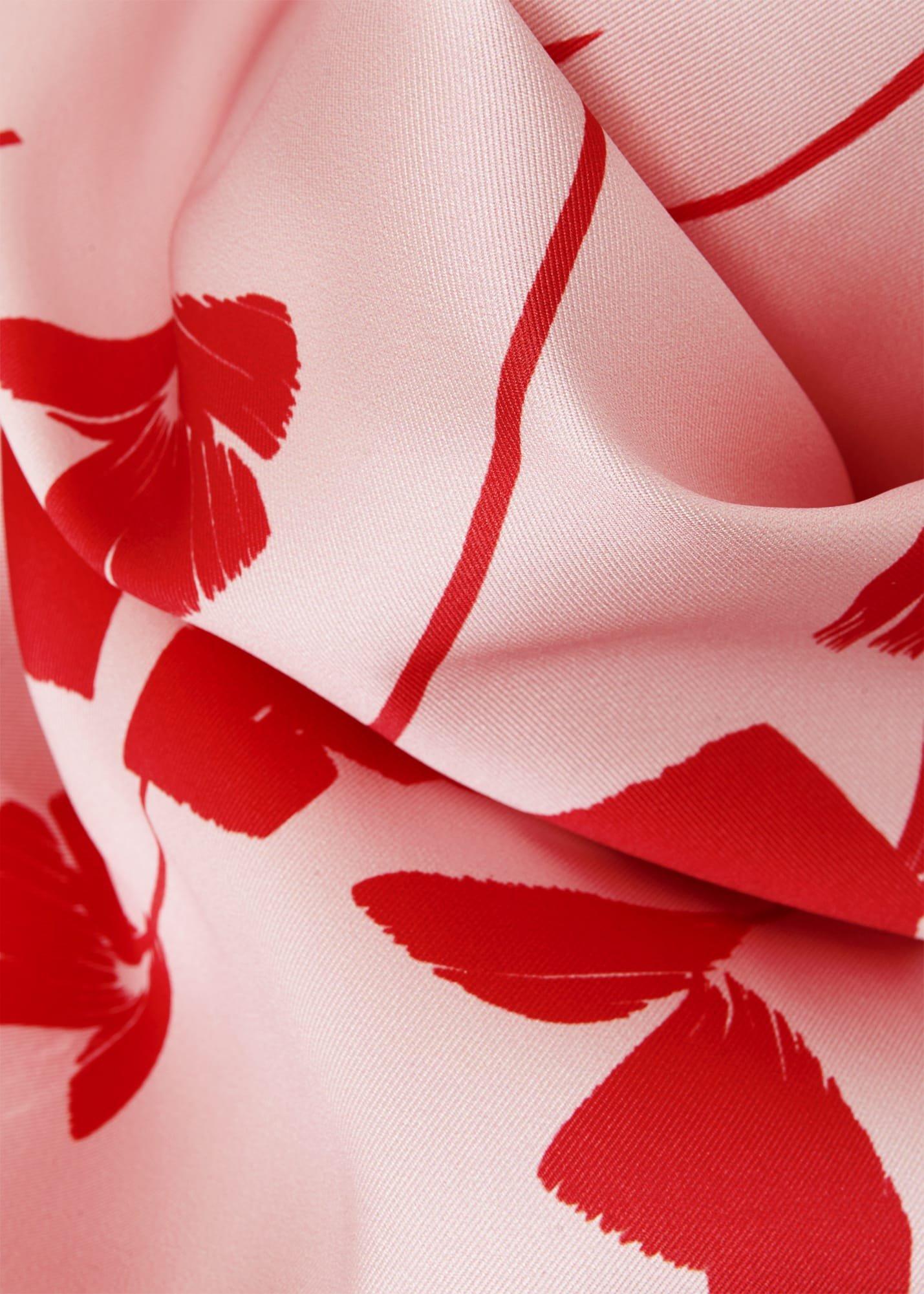 Amoura Fit And Flare Dress, Pink Ruby Red, hi-res