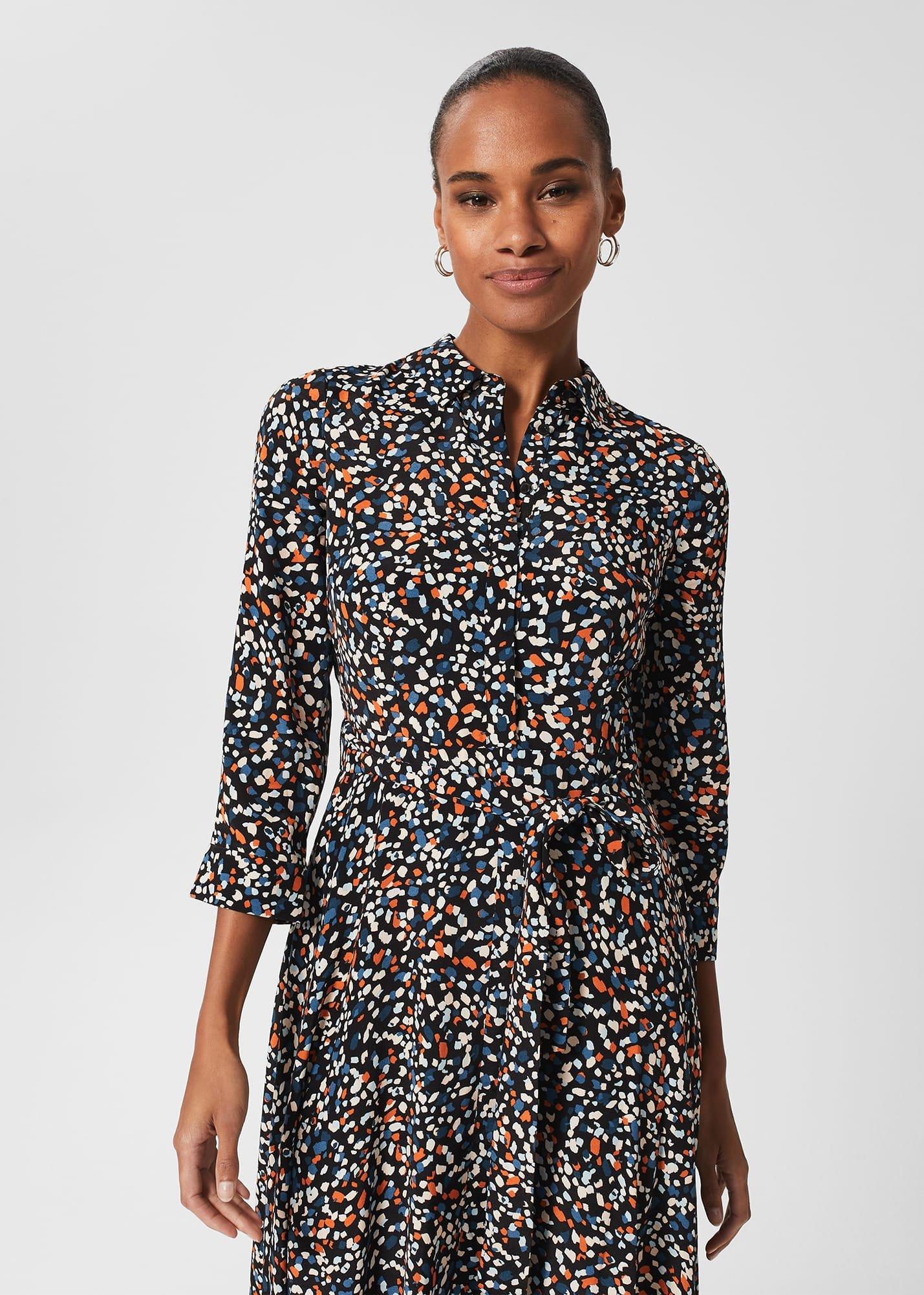 Alex Dress, Black Multi, hi-res