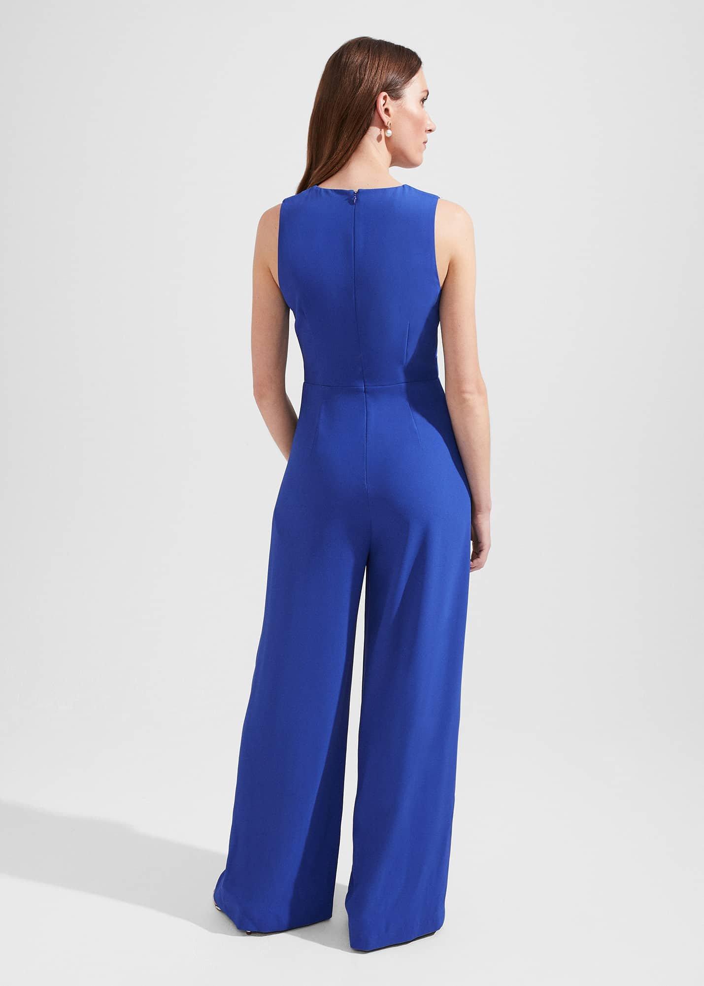 Priscilla Jumpsuit, Cobalt Blue, hi-res