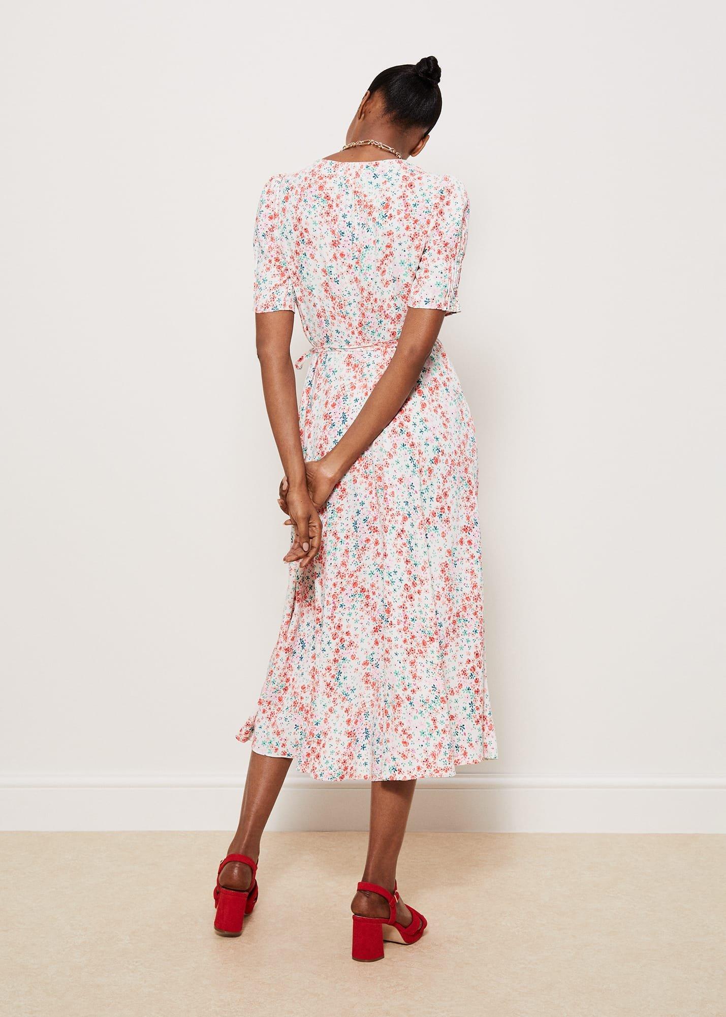 Bertie Dress, Ivory Multi, hi-res