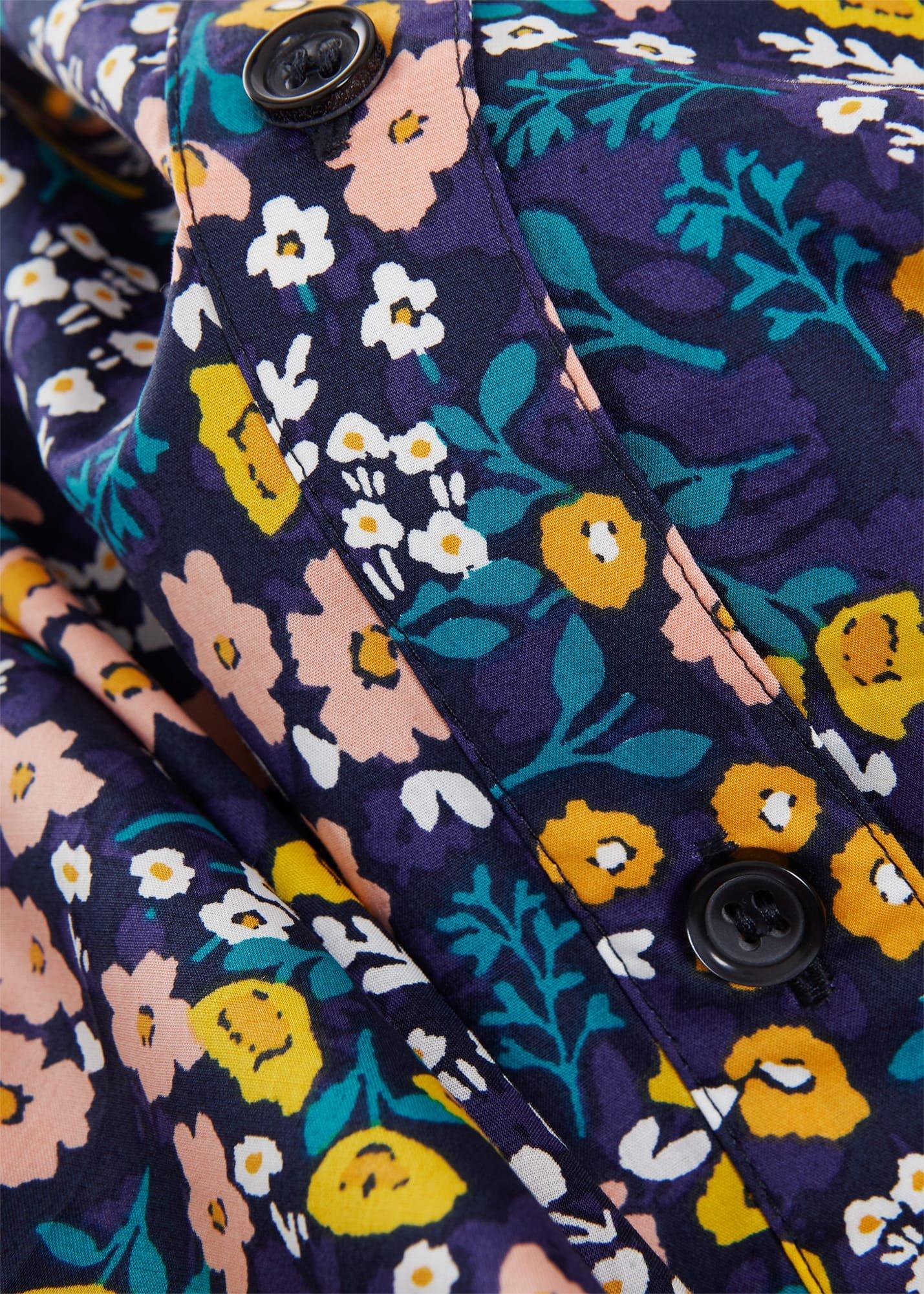 Elmire Dress, Navy Multi, hi-res