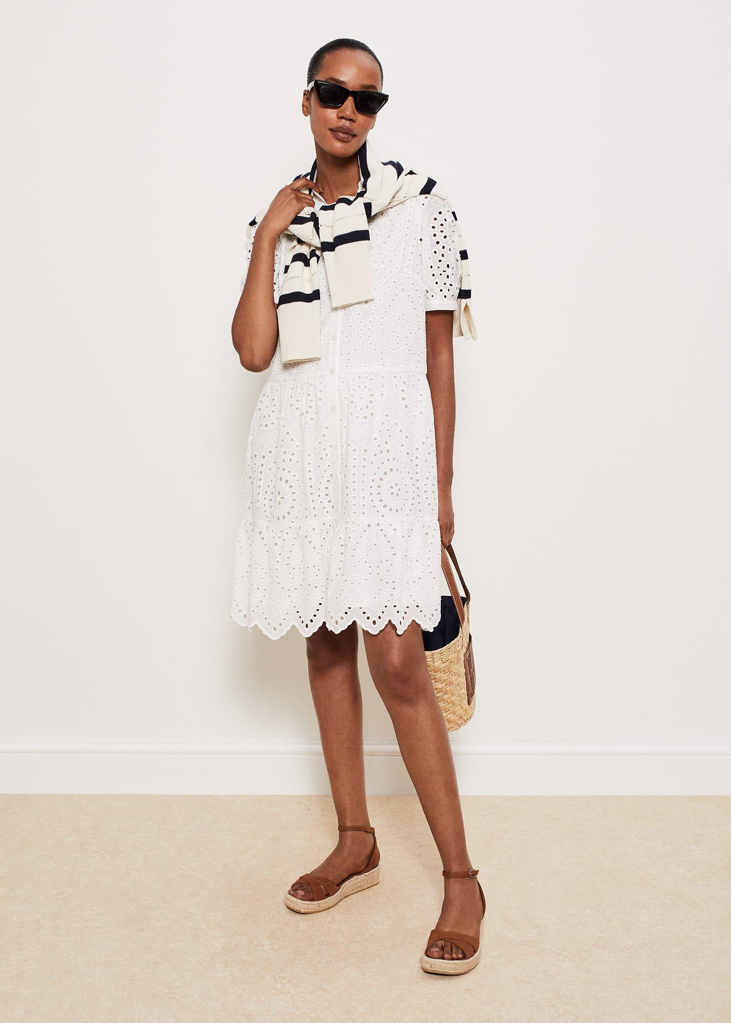 Berkeley Dress, Ivory, hi-res