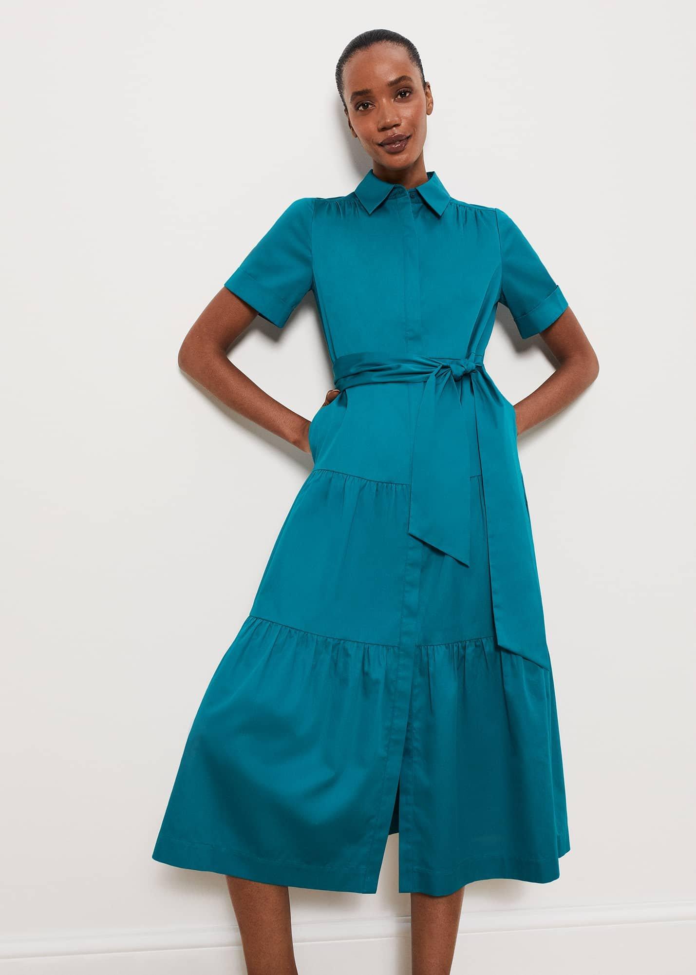 Compton Dress, Seafoam Green, hi-res