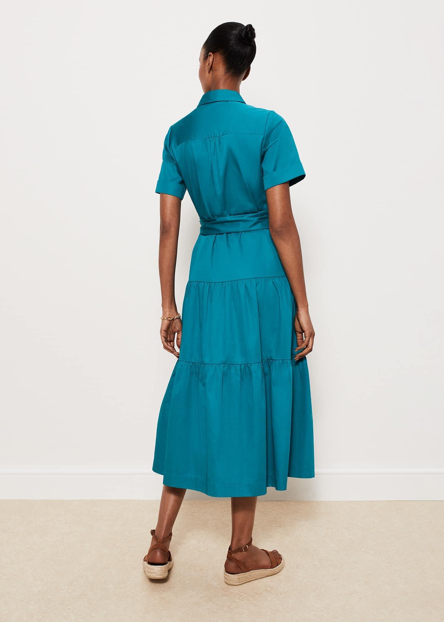 Compton Dress, Seafoam Green, hi-res