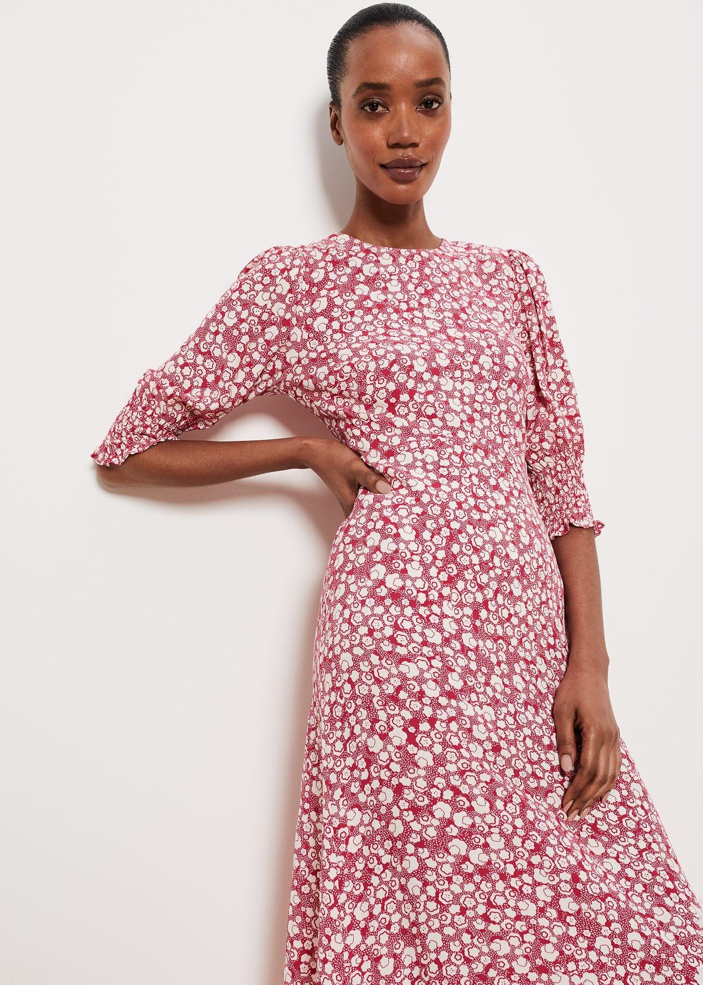 Primrose Dress, Pink Buttrcream, hi-res