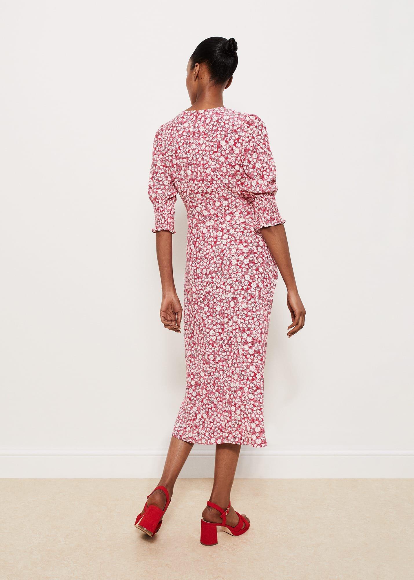 Primrose Dress, Pink Buttrcream, hi-res