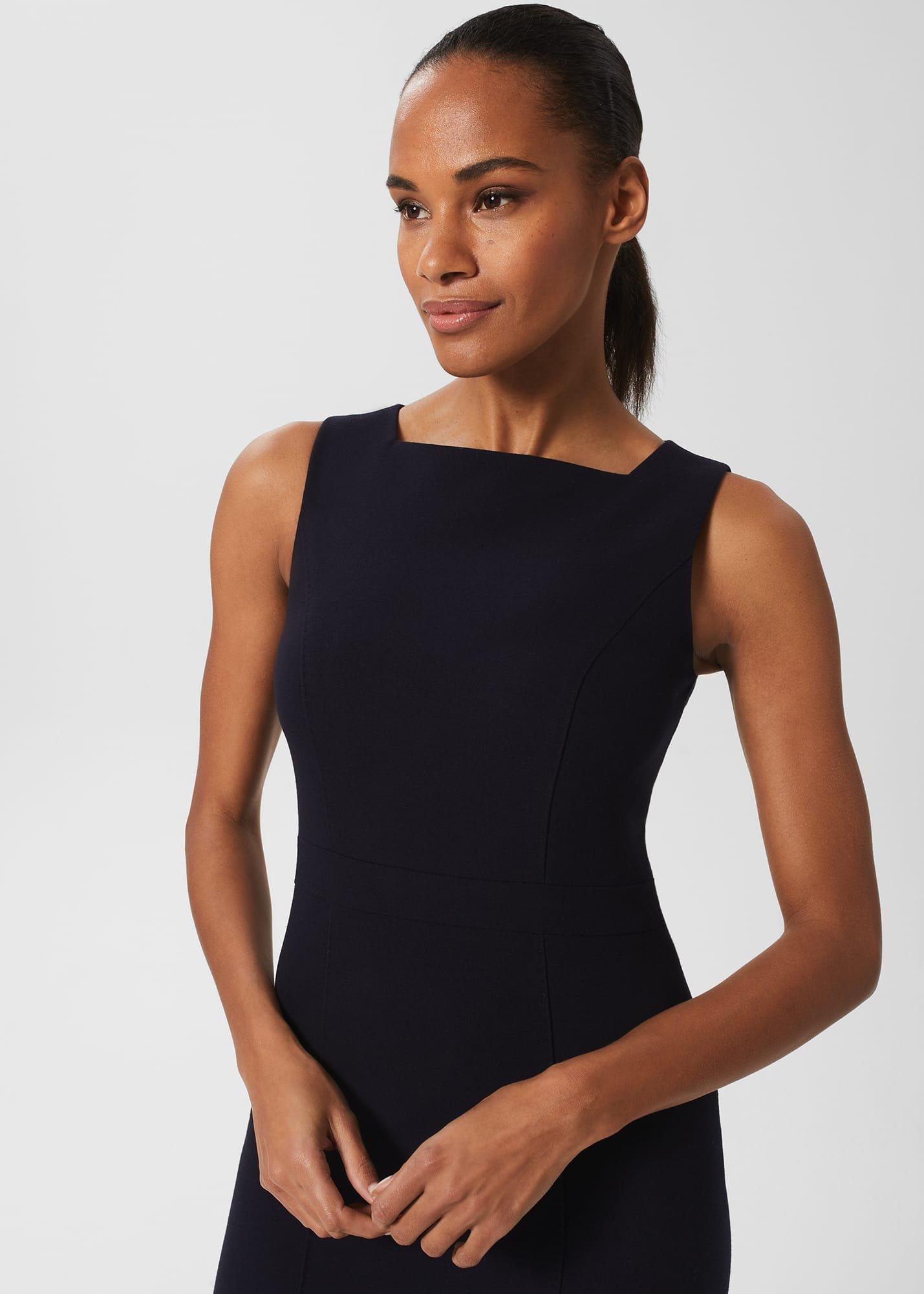 Georgie Dress, Navy, hi-res