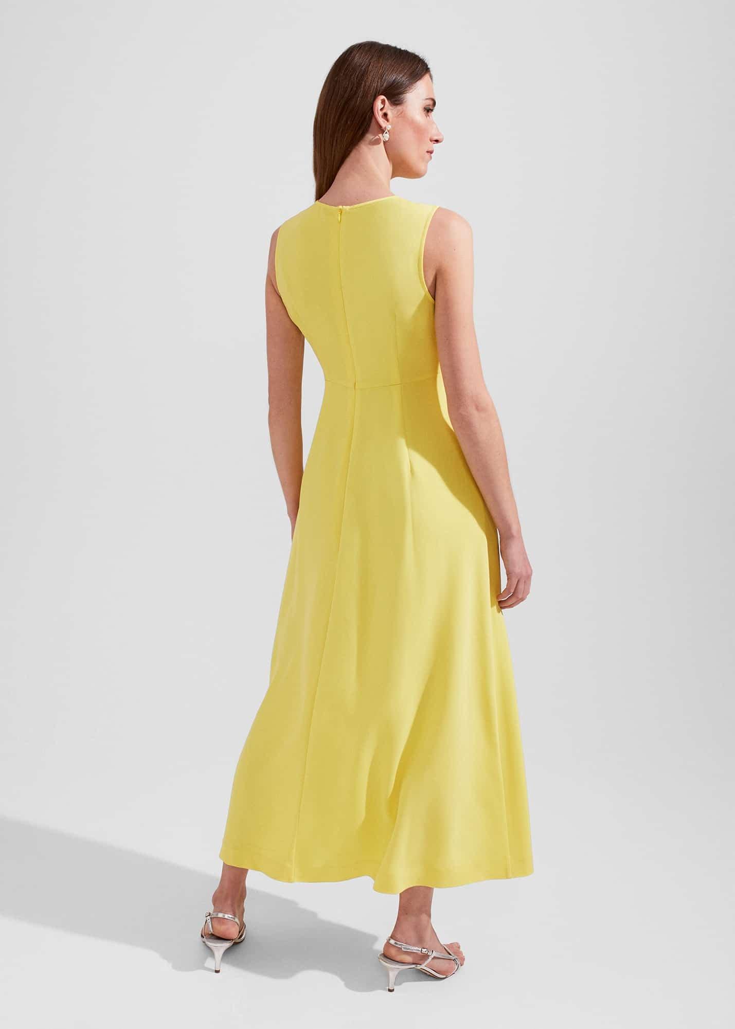 Lavina Dress, Yellow, hi-res