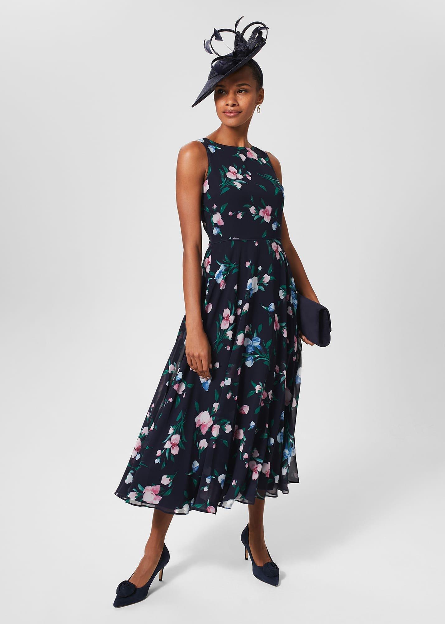 Carly Floral Midi Dress