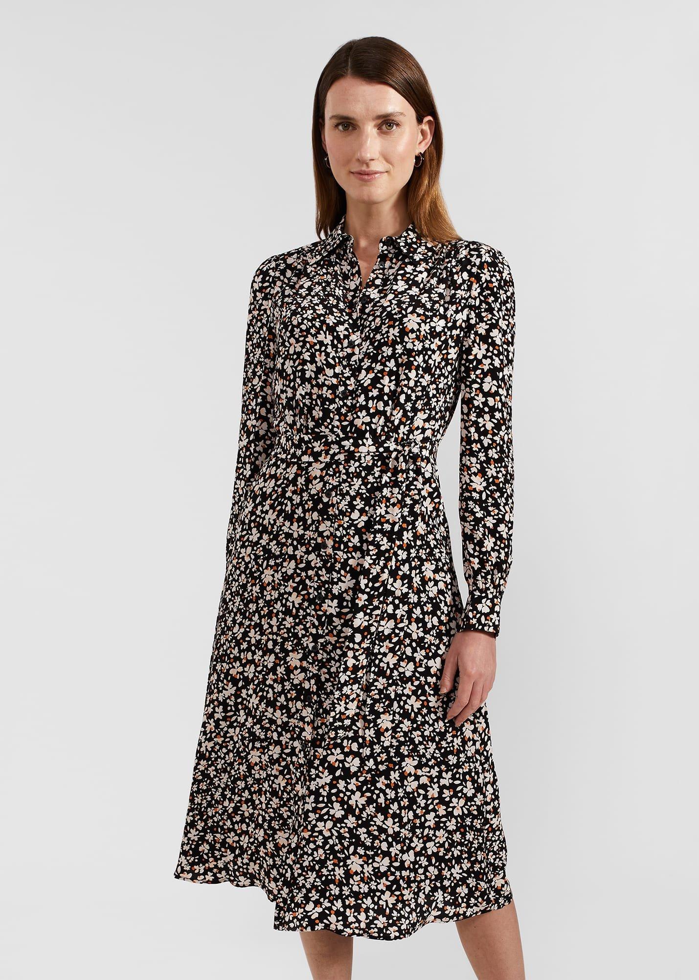 Morgen Dress, Black Multi, hi-res