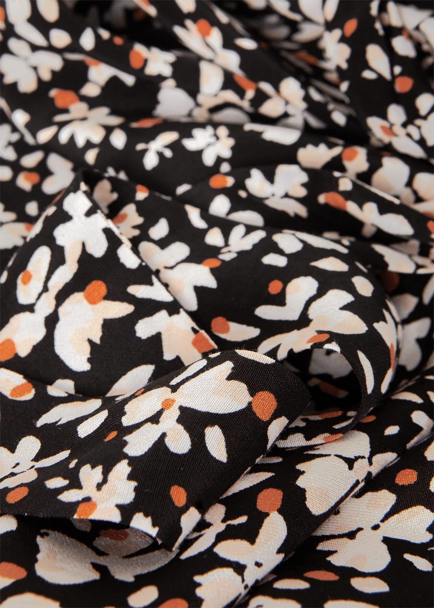 Petite Morgen Dress, Black Multi, hi-res