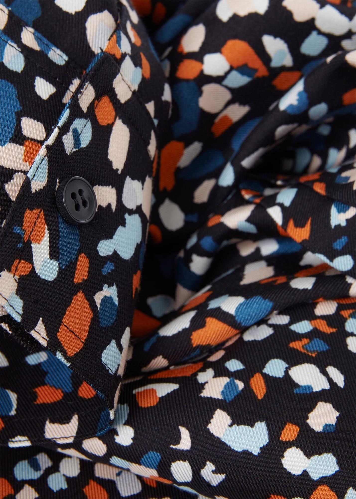 Iza Tunic Dress, Black Multi, hi-res