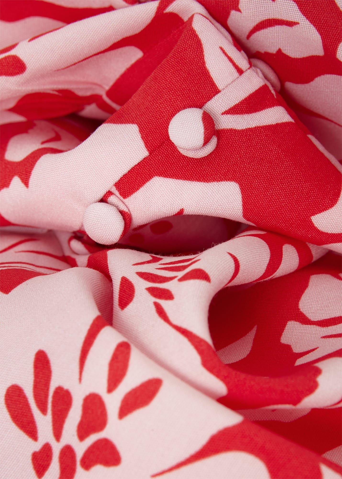 Petite Allison Dress, Red Pink, hi-res