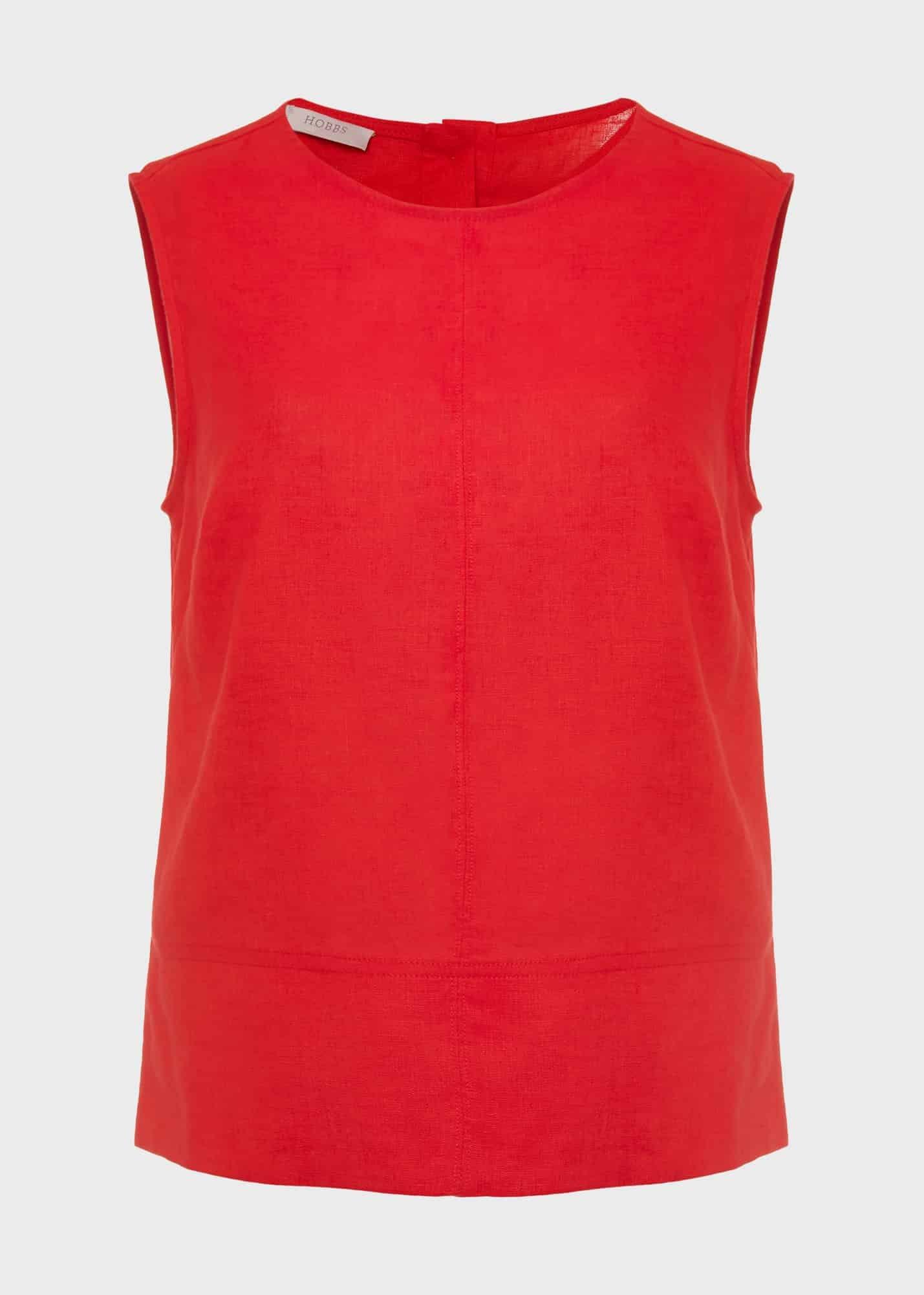Halle Top, Red, hi-res