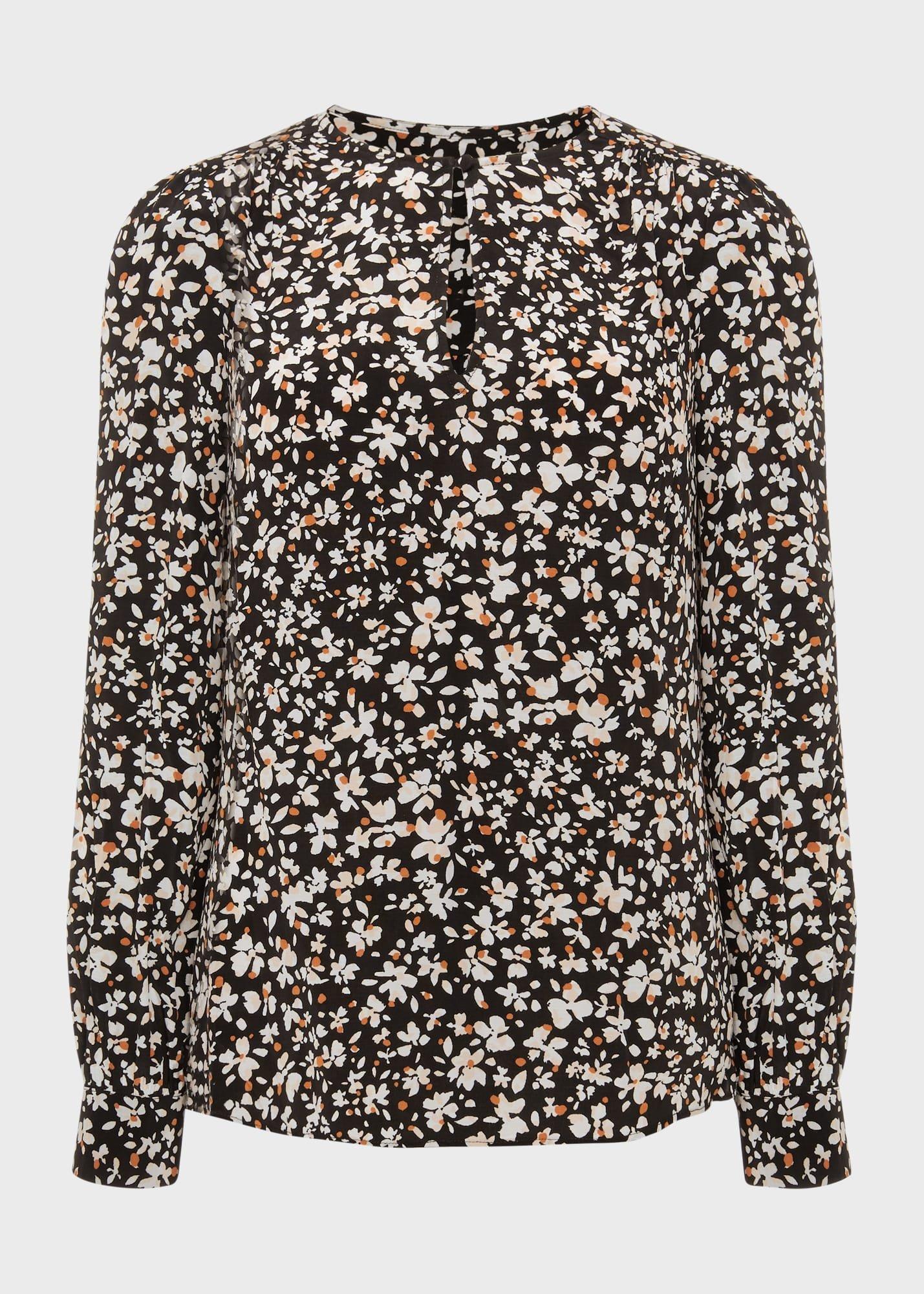 Kamala Blouse, Black Multi, hi-res