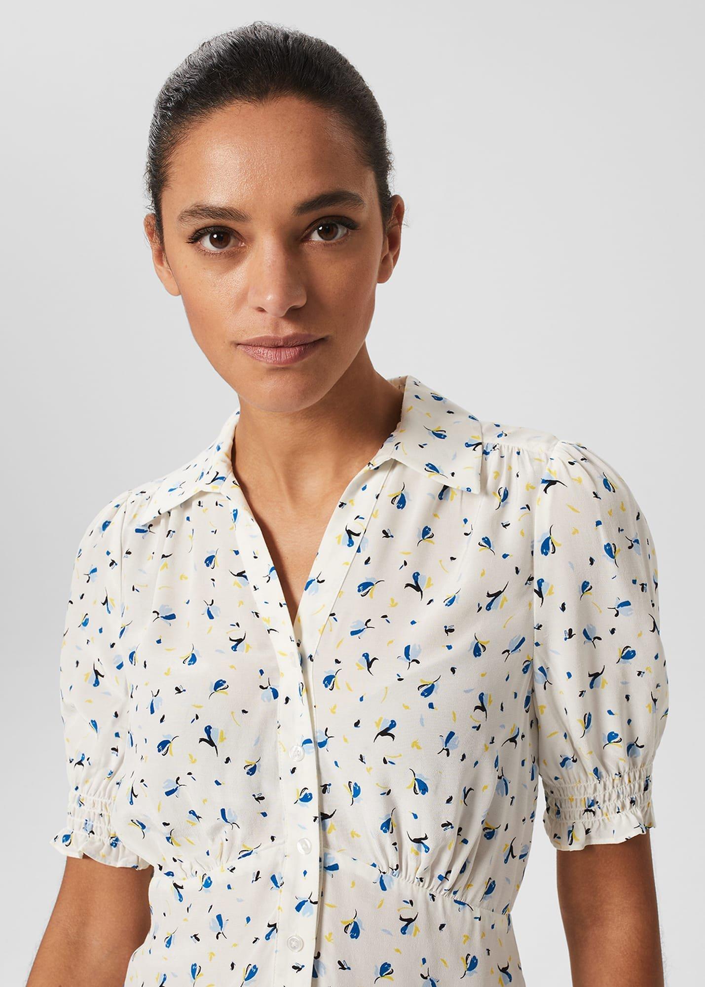 Taryn Top, Ivory Multi, hi-res