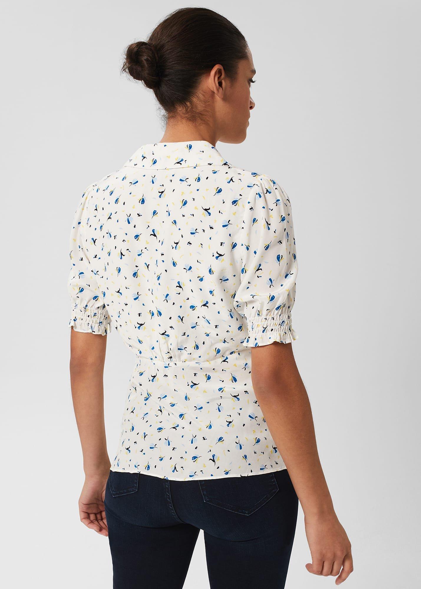 Taryn Top, Ivory Multi, hi-res