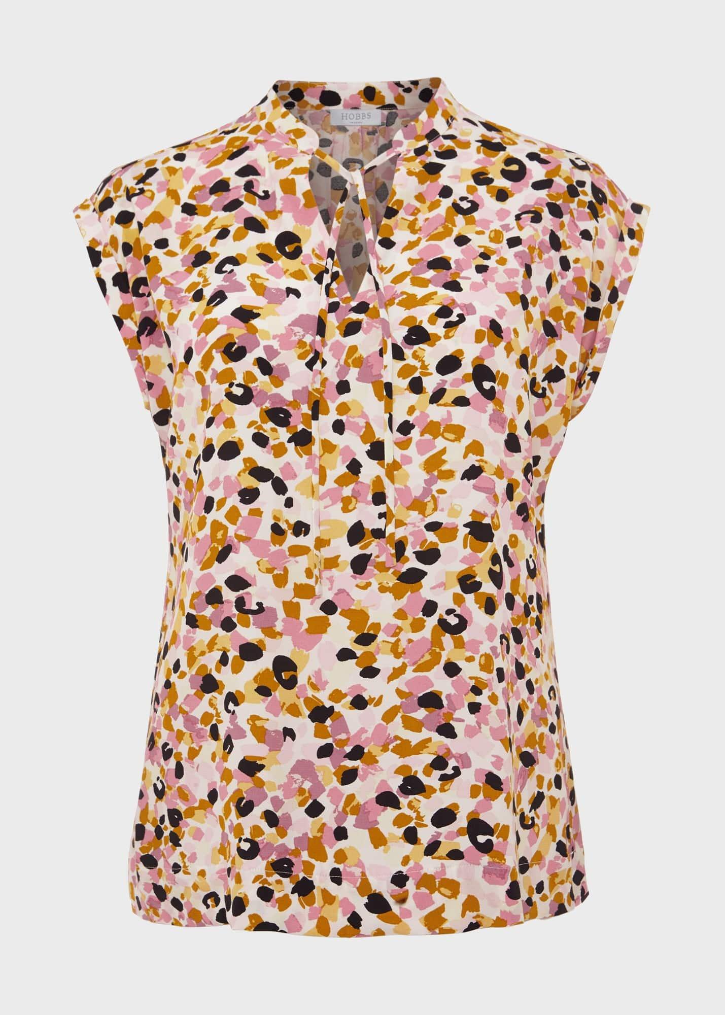 Cala Blouse, Ivory Multi, hi-res