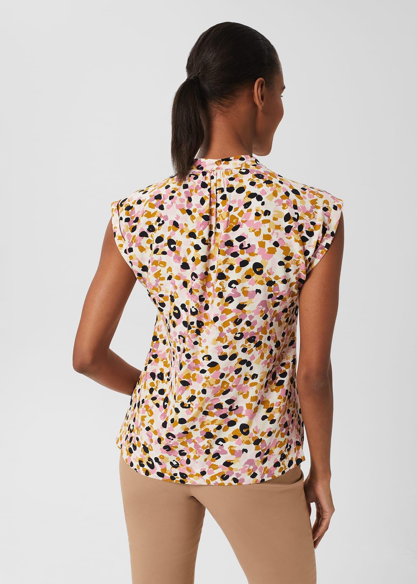 Cala Blouse, Ivory Multi, hi-res