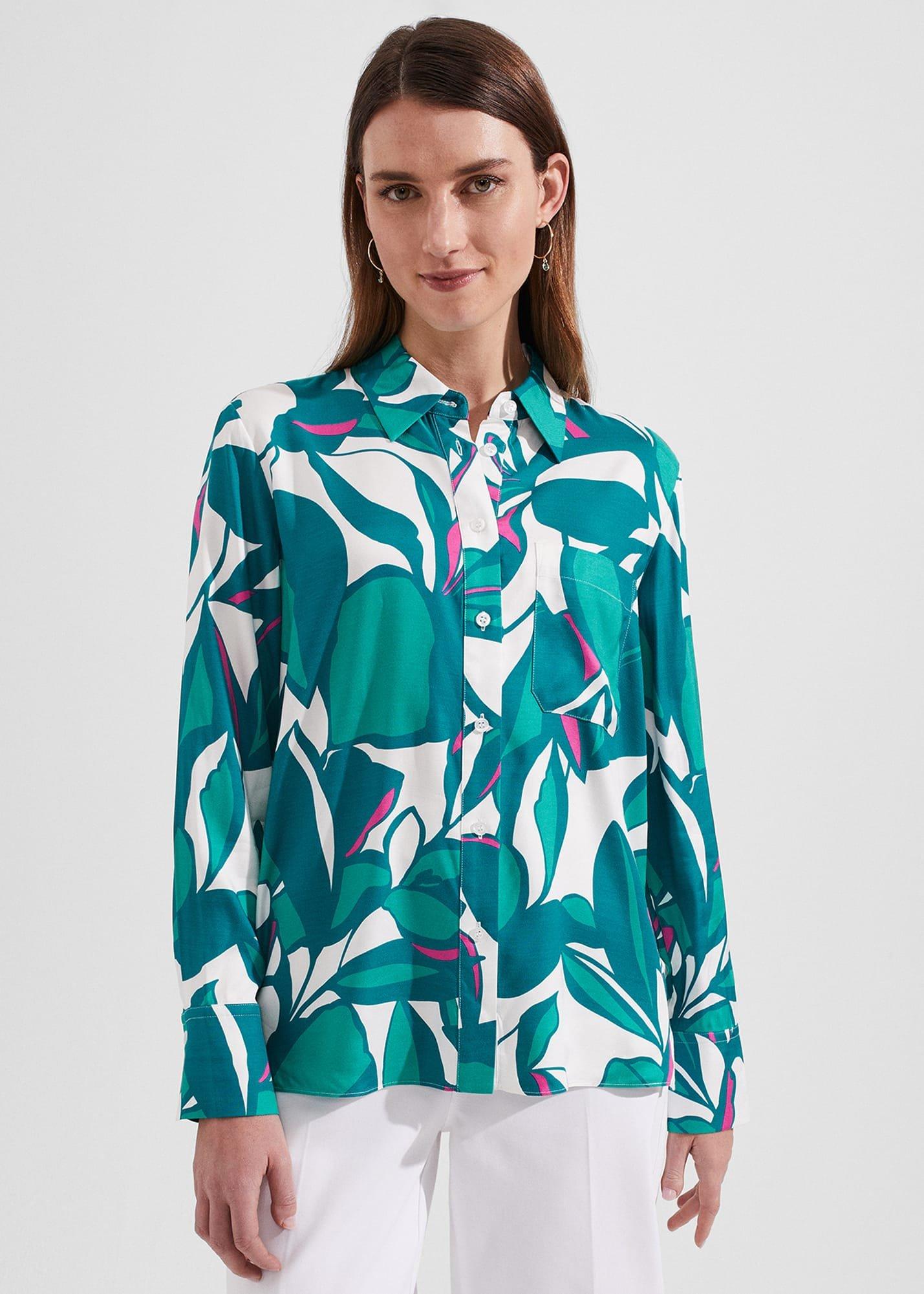 Carmina Shirt, Ivory Multi, hi-res