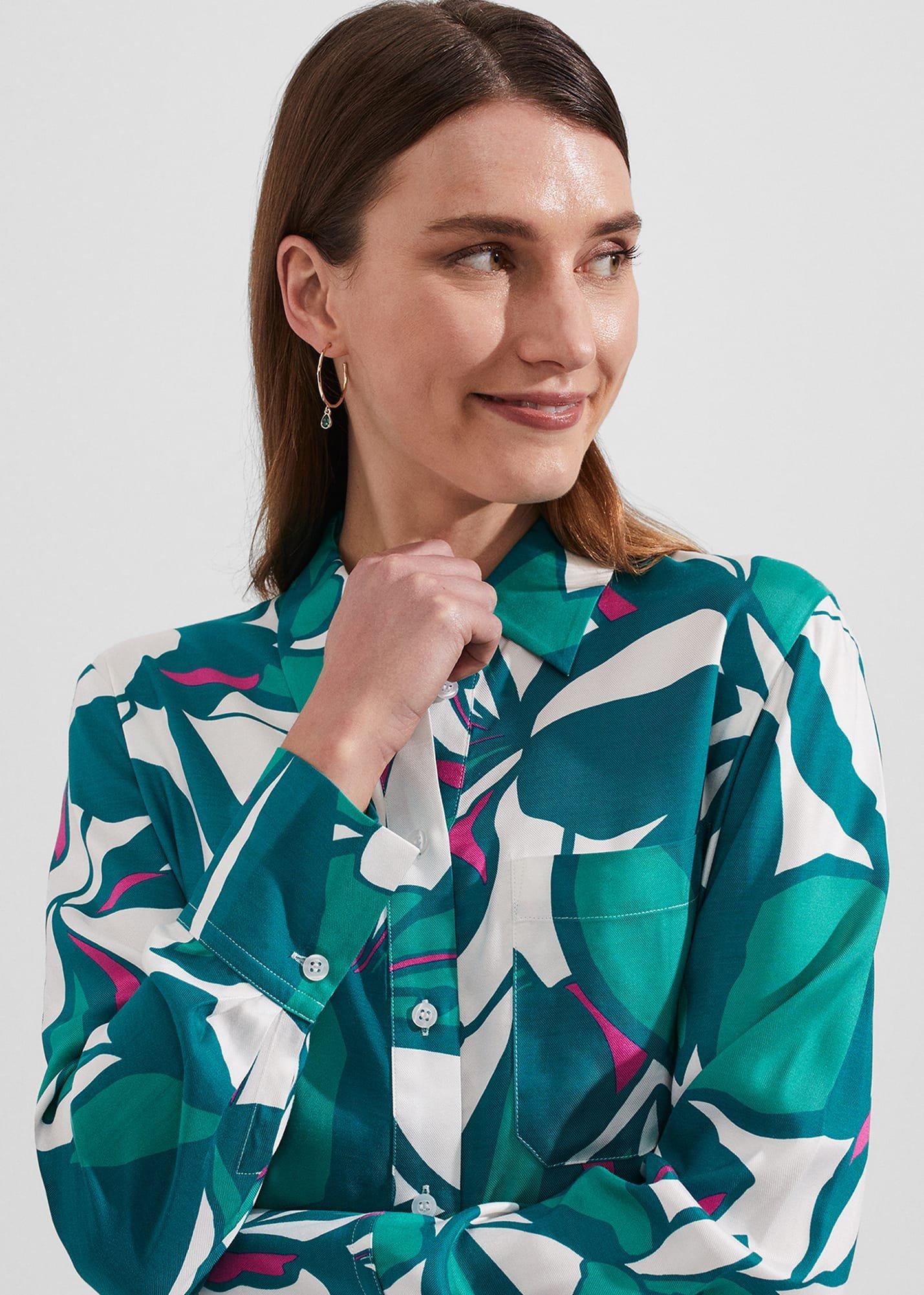 Carmina Shirt, Ivory Multi, hi-res