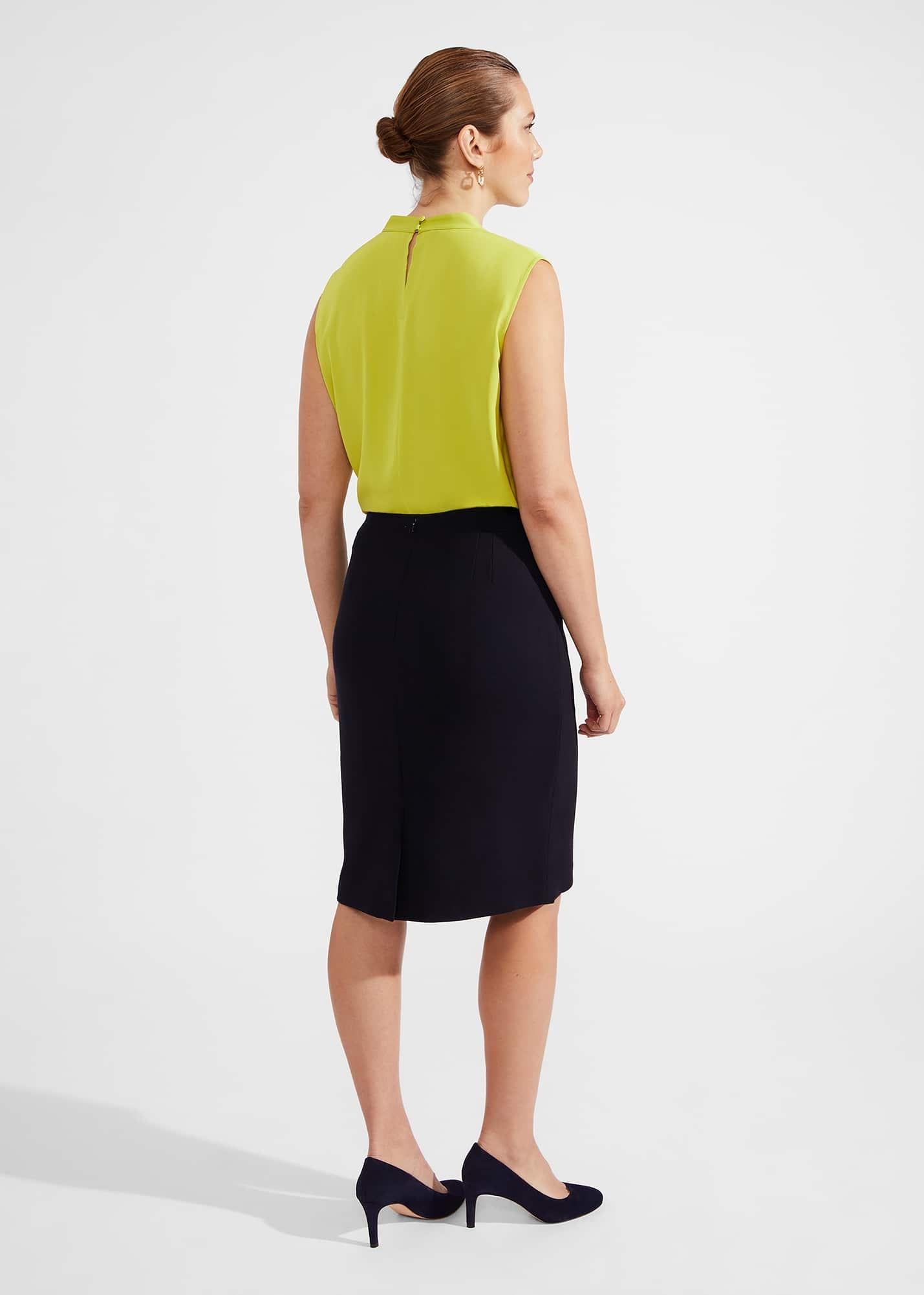 Mia Skirt, Navy, hi-res