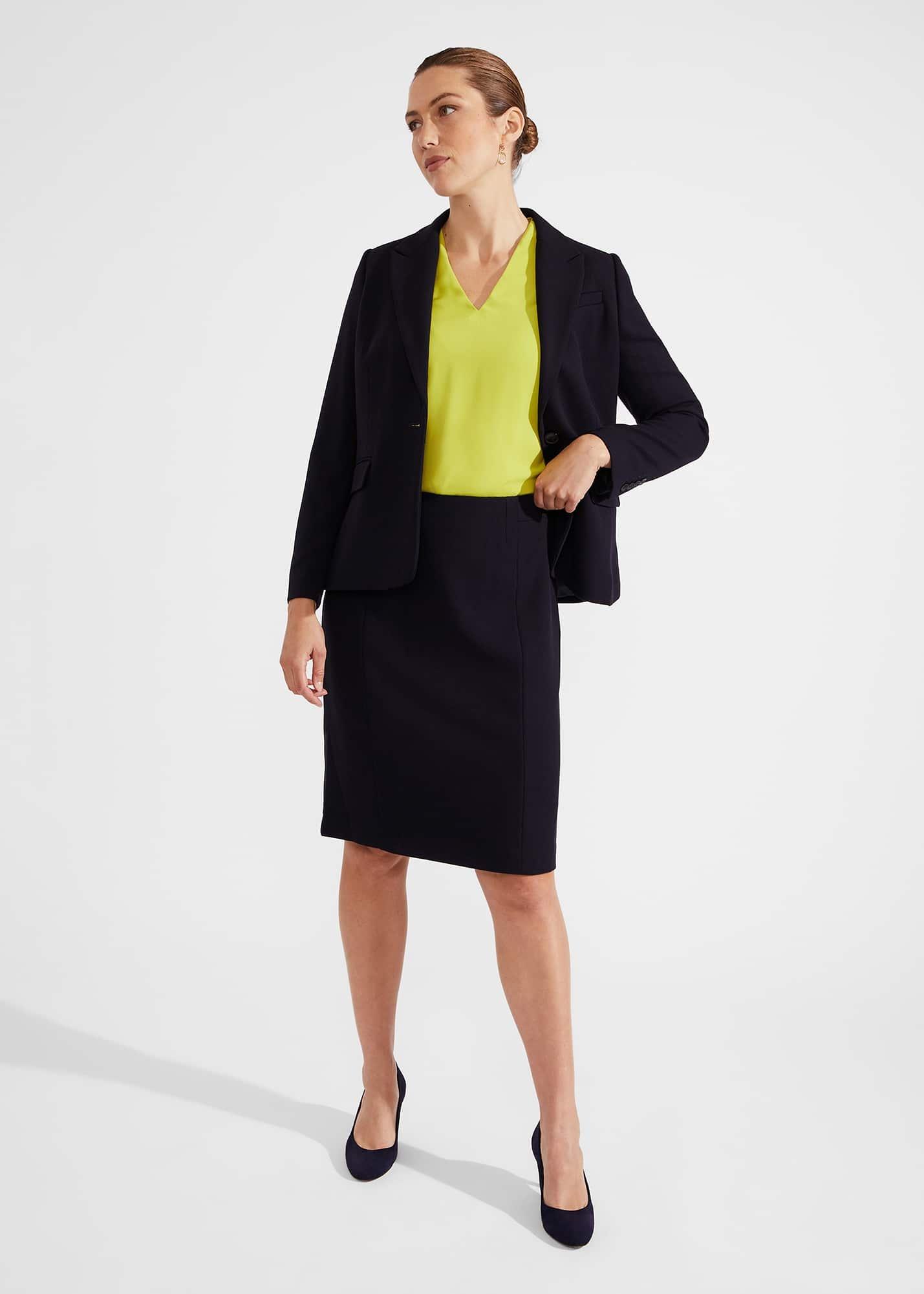 Mia Skirt, Navy, hi-res