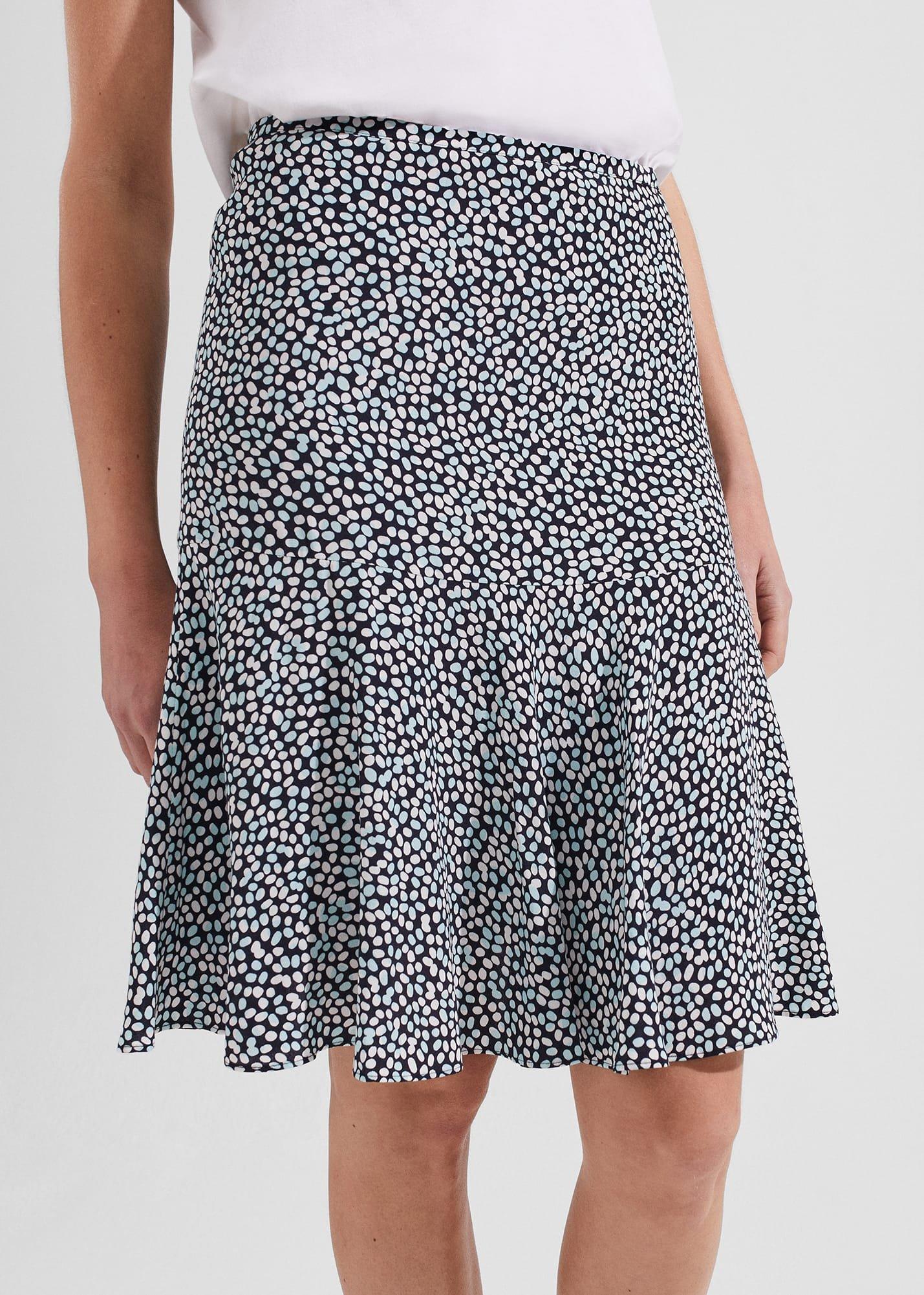 Catalina Skirt, Navy Multi, hi-res