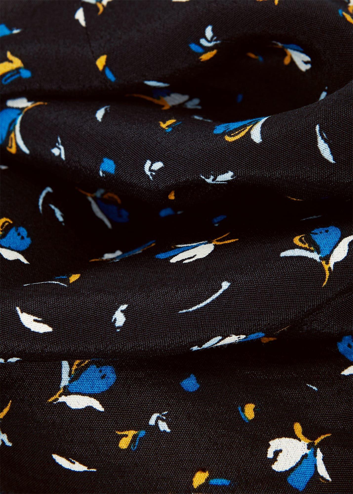 Inez Skirt, Navy Multi, hi-res