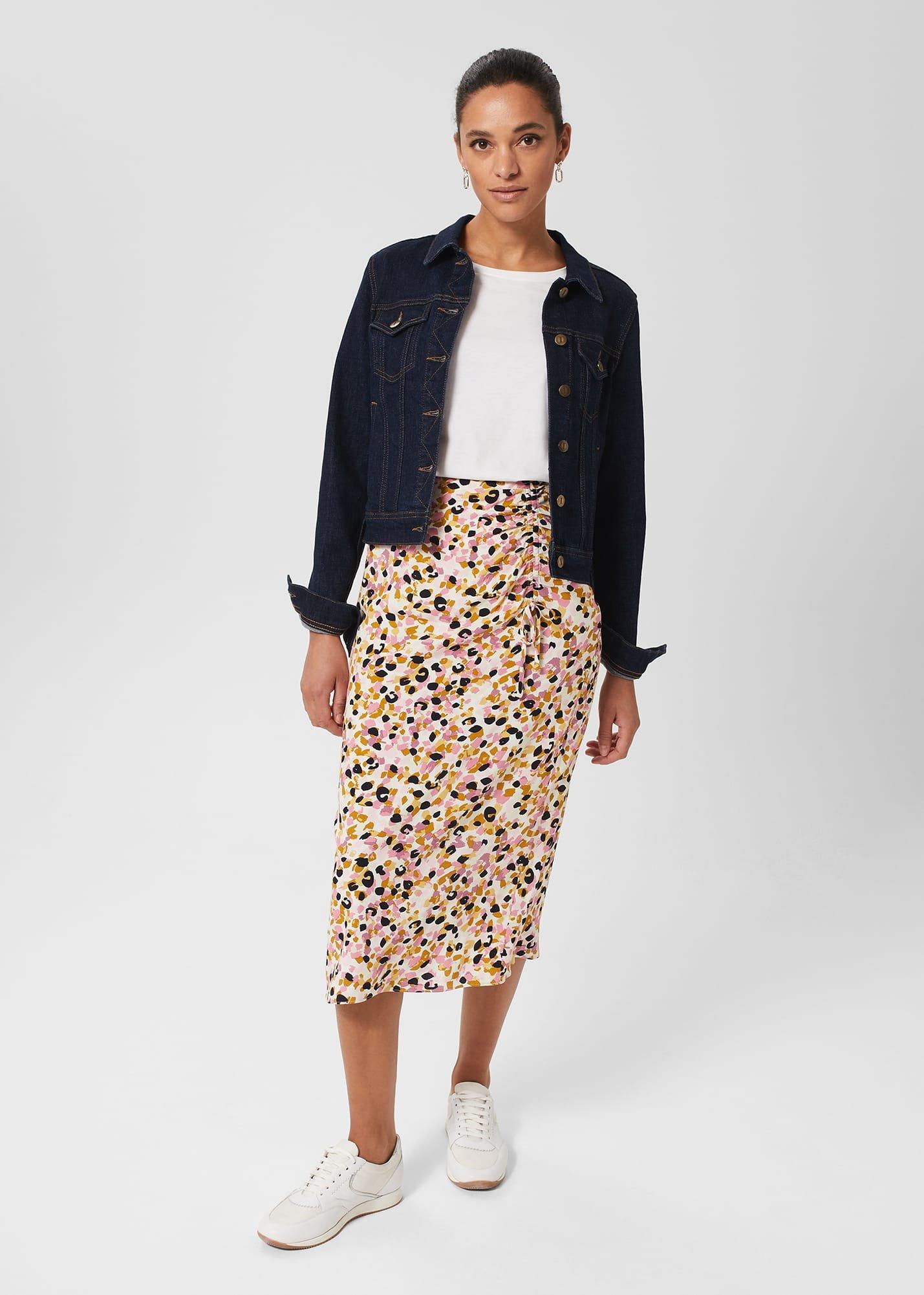 Rhiannon Skirt, Ivory Multi, hi-res