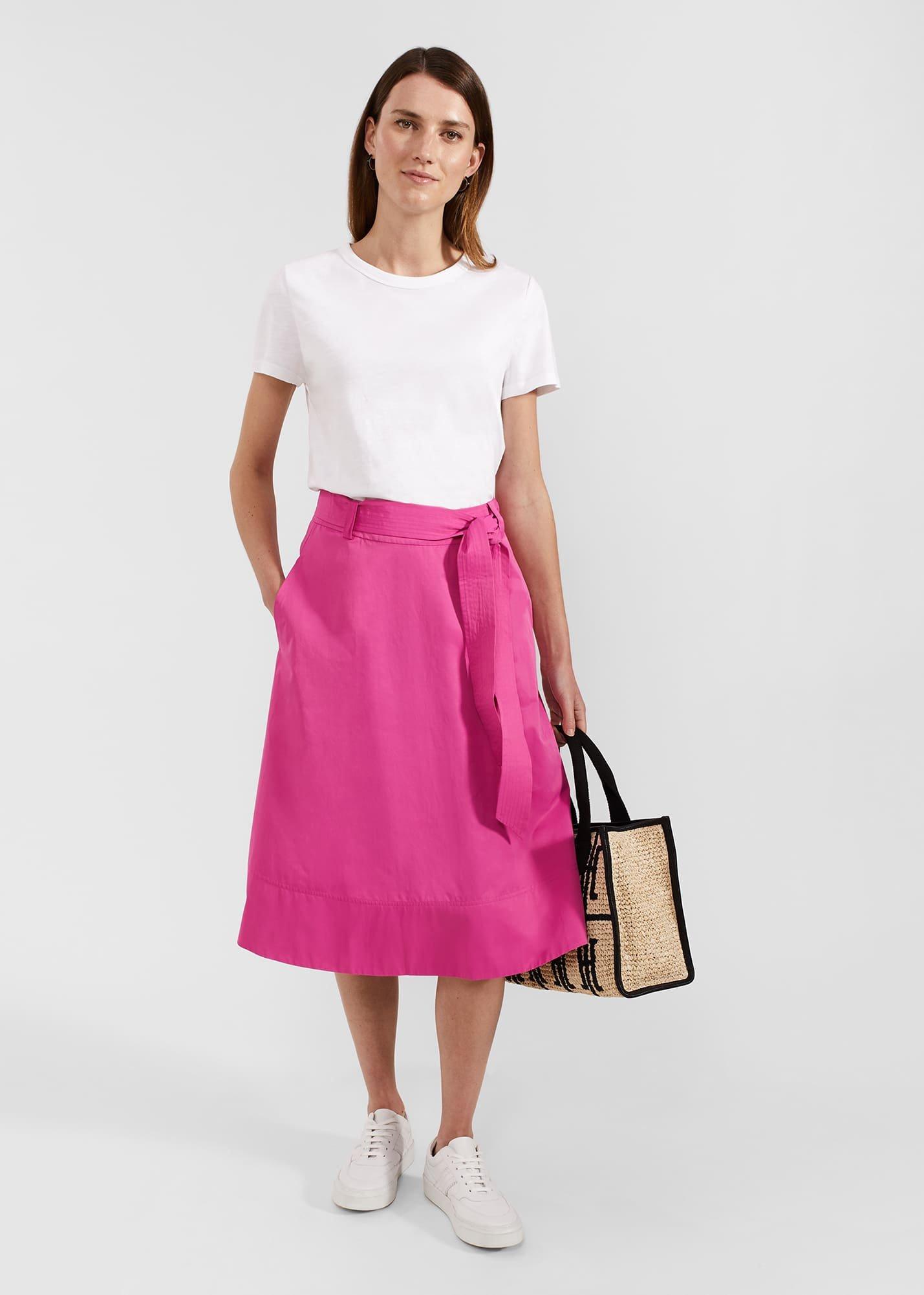 Jeanette Skirt, Deep Fuchsia, hi-res