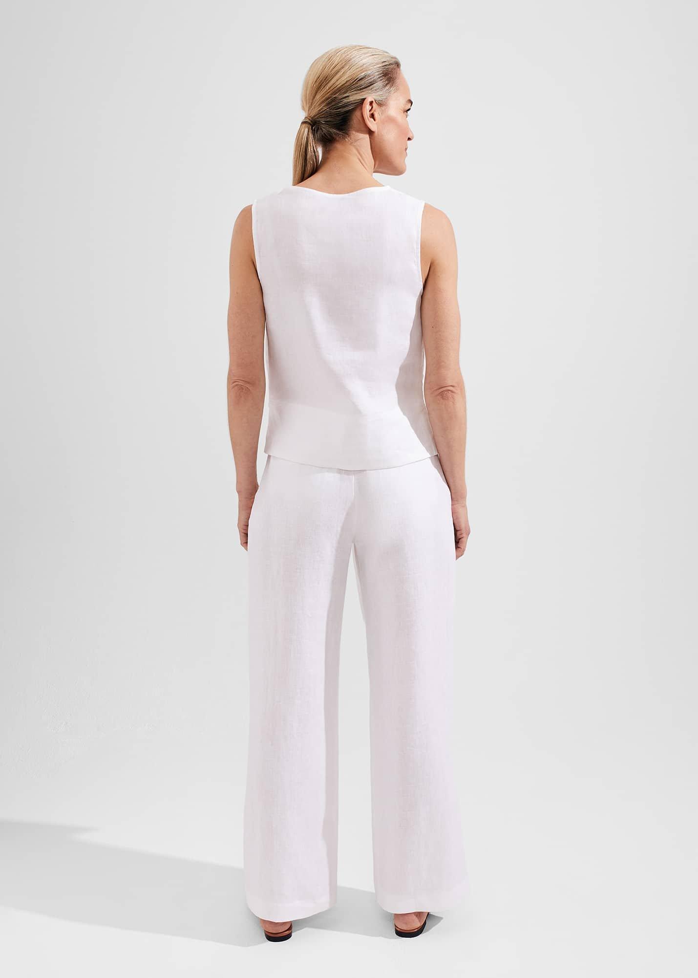 Jacqui Trousers, White, hi-res
