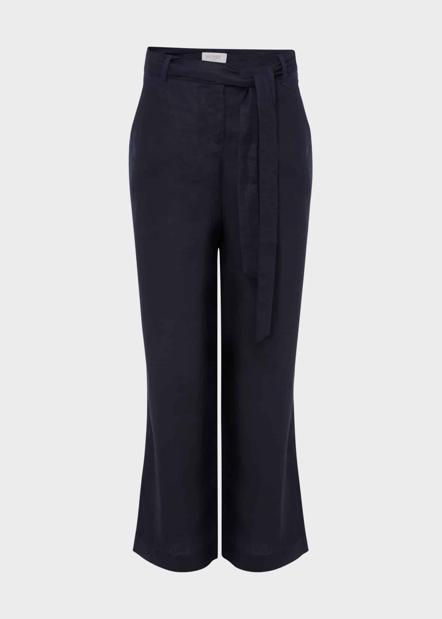 Petite Jacqui Trousers, Navy, hi-res