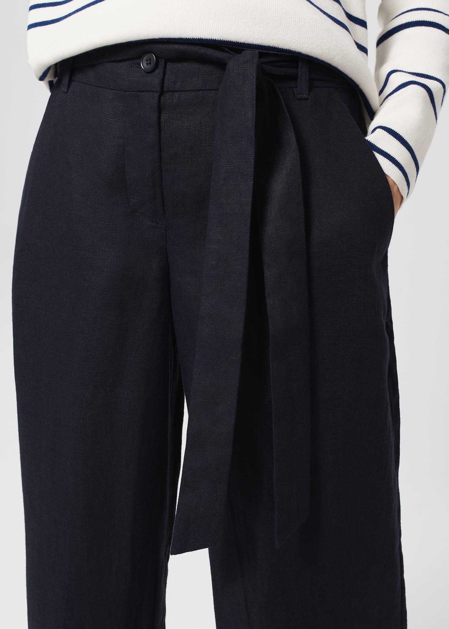 Petite Jacqui Trousers, Navy, hi-res