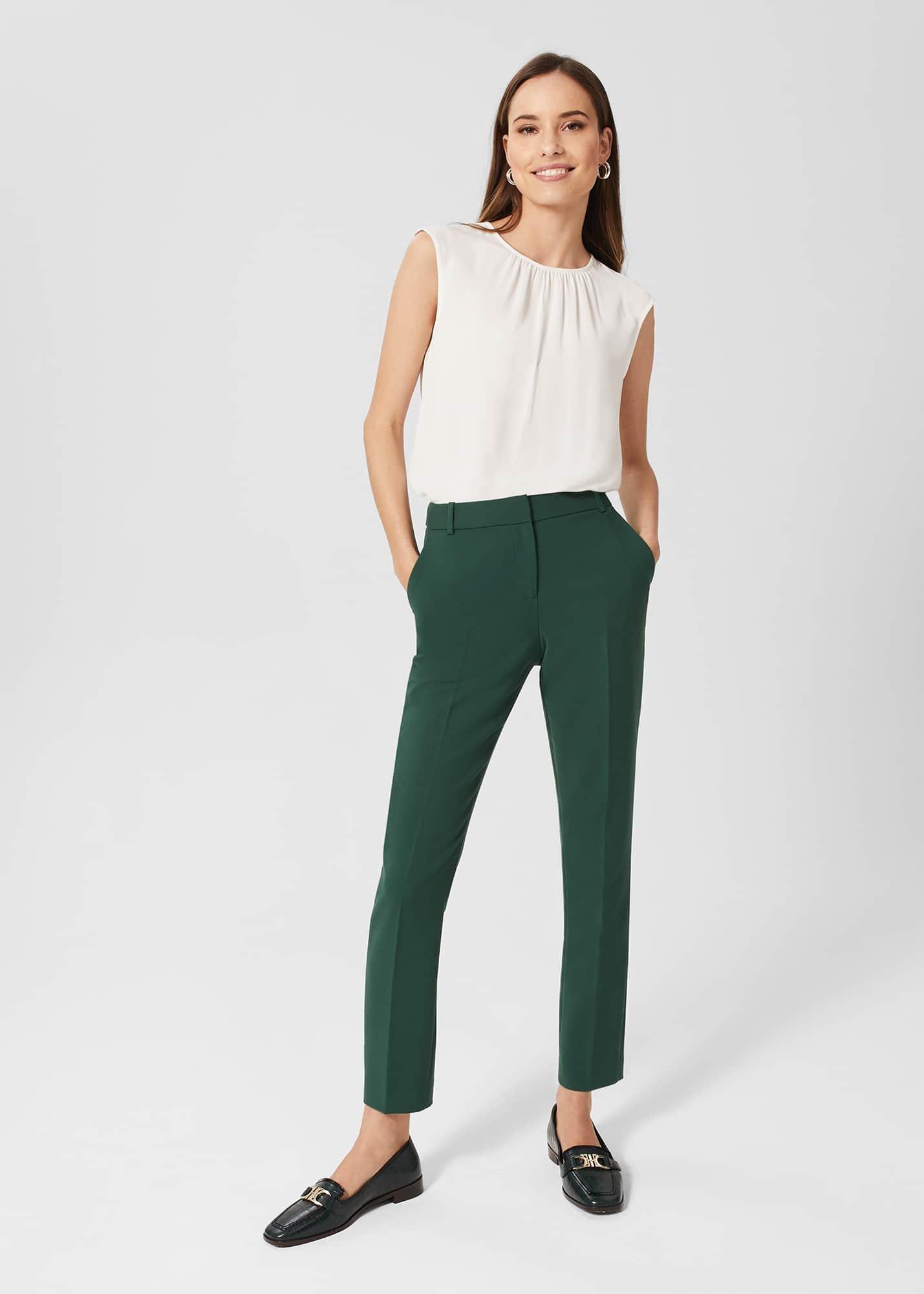 Suki Trousers, Rich Sage Green, hi-res