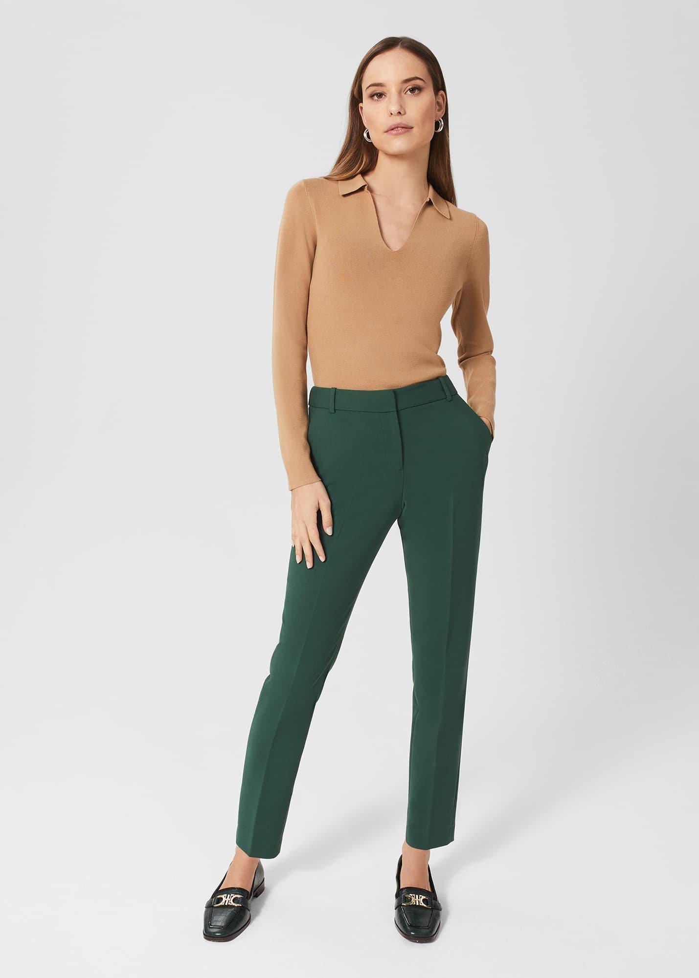 Suki Trousers, Rich Sage Green, hi-res