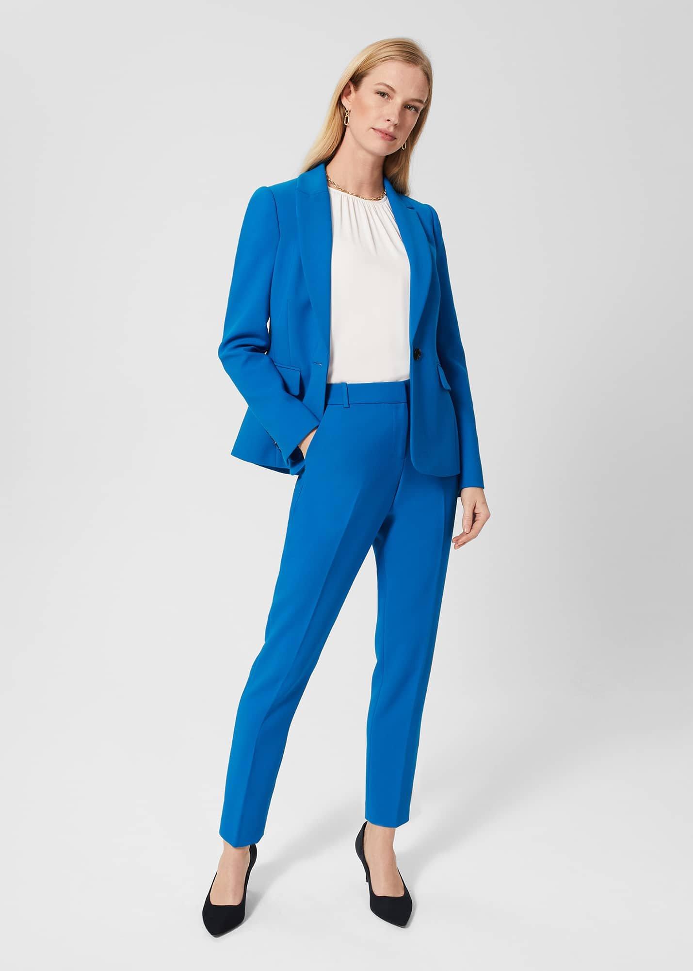 Petite Suki Trousers, Imperial Blue, hi-res