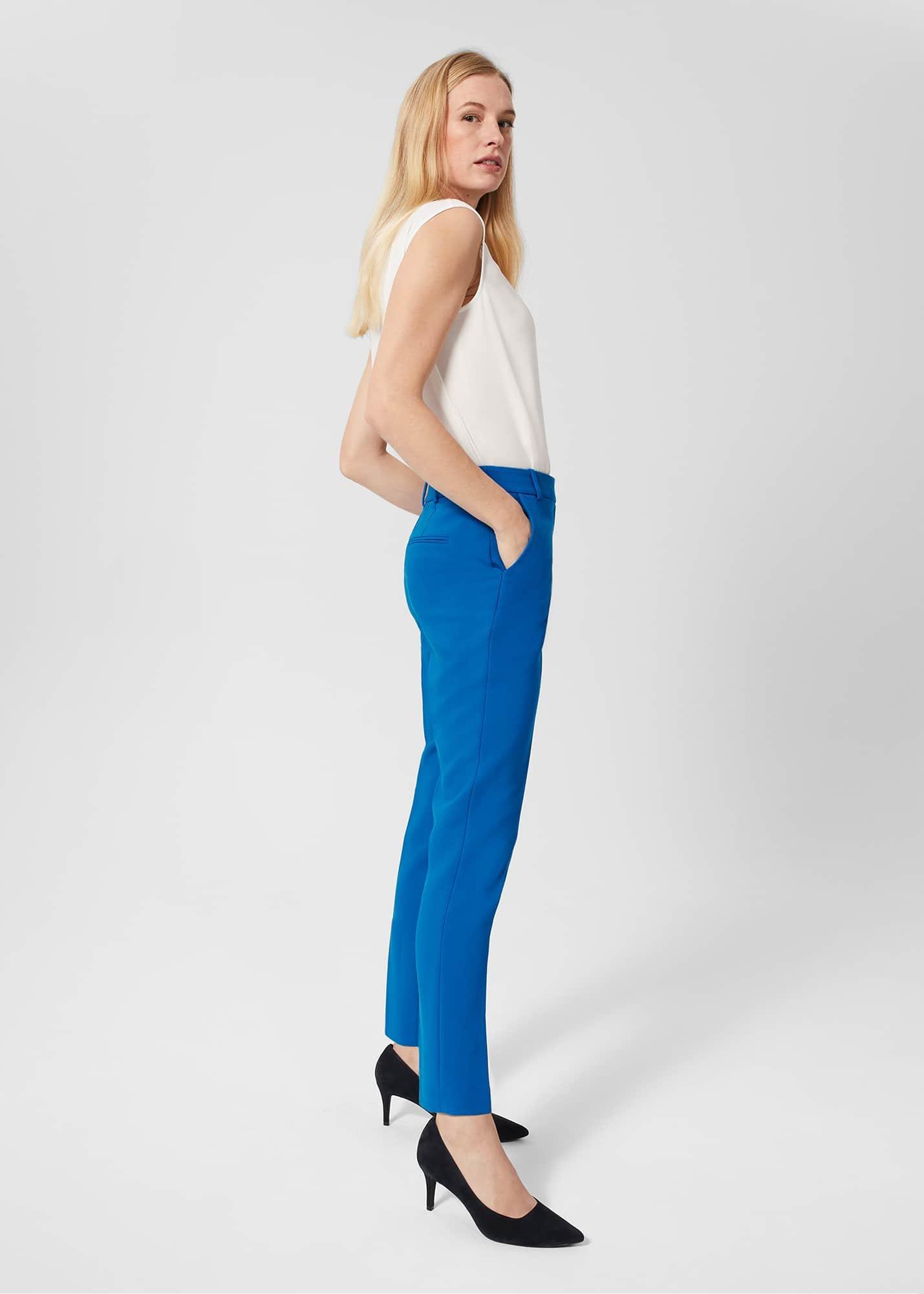 Petite Suki Trousers, Imperial Blue, hi-res