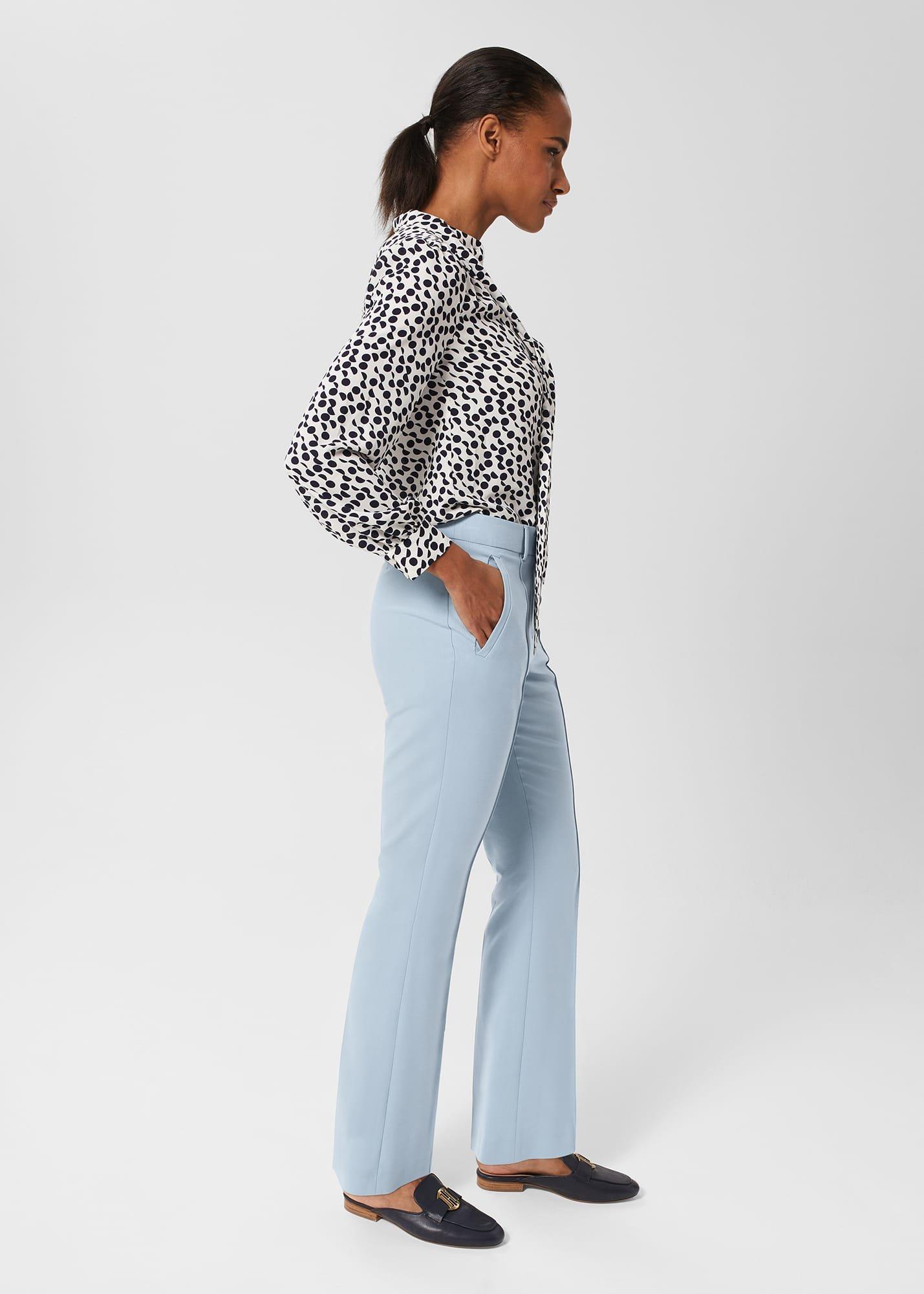 Cassia Trousers, Dusky Blue, hi-res